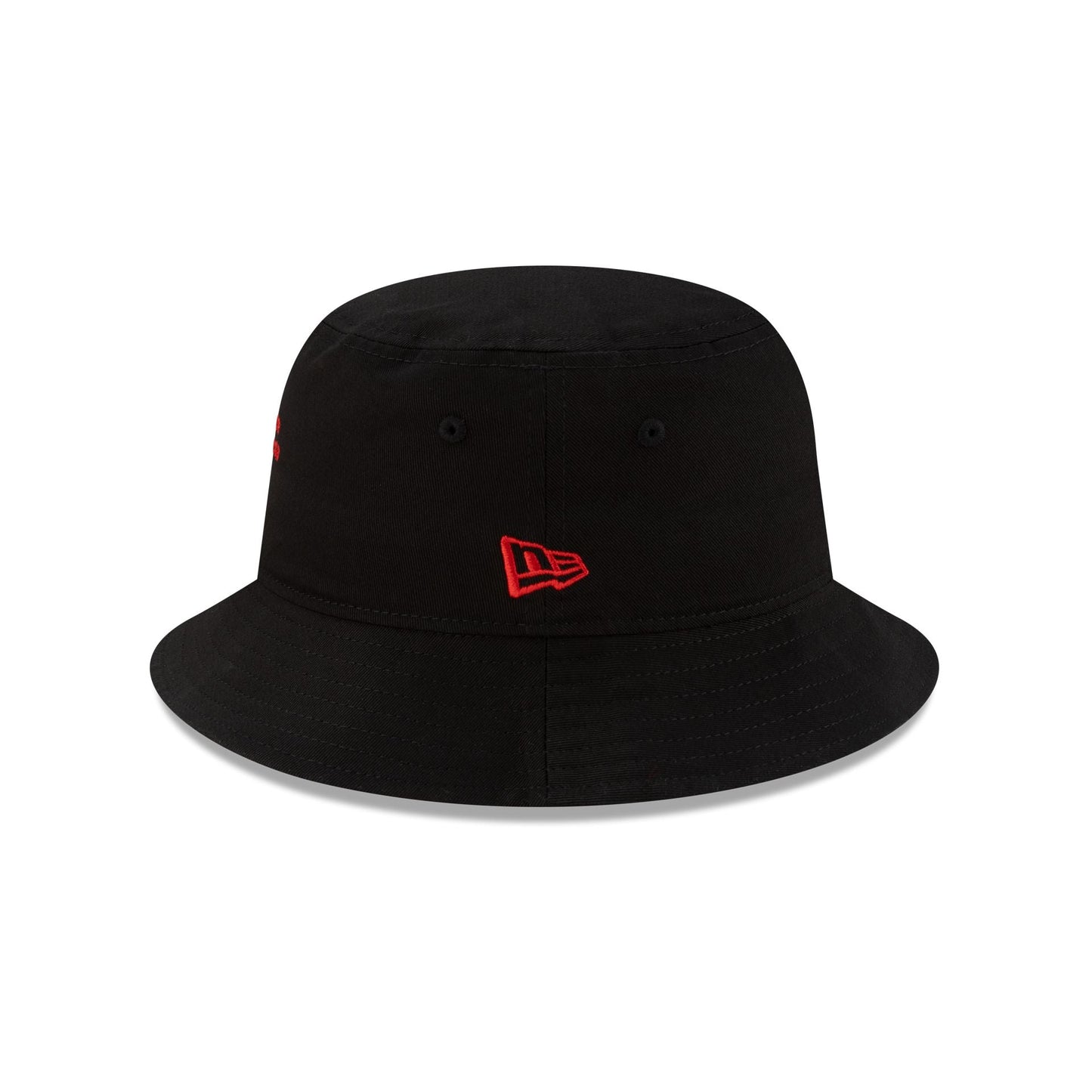 AC Milan Phrase Black Bucket Hat Hat