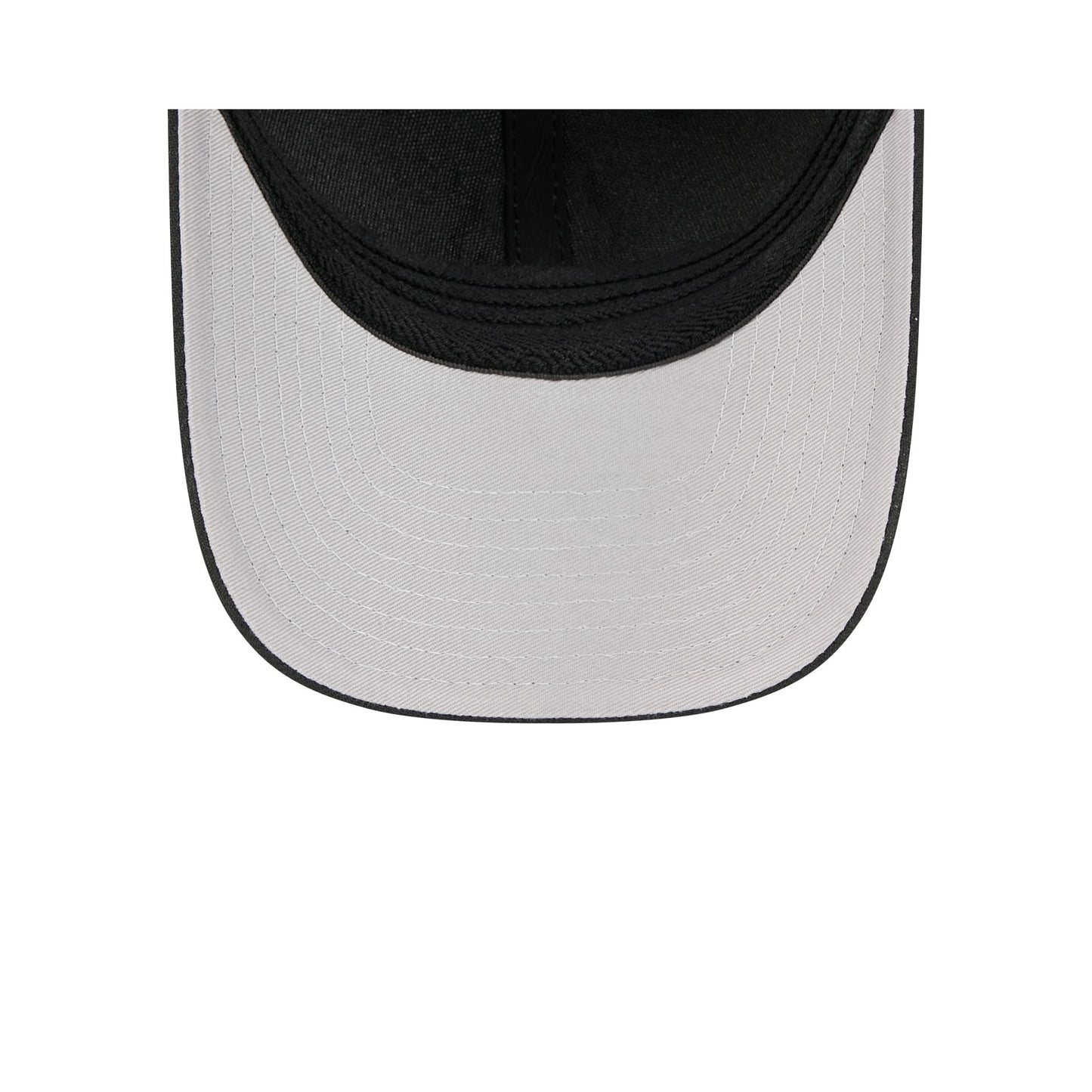 New York Mets Black and White 39THIRTY M-Crown Stretch Fit Hat