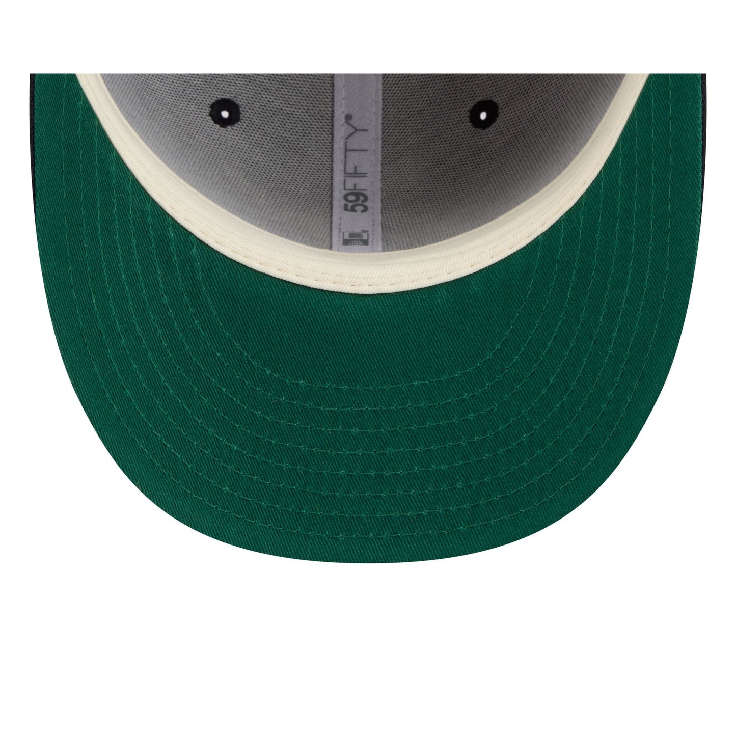 Miami Marlins Pinstripe Merino & Cashmere Moon 59FIFTY Fitted Hat