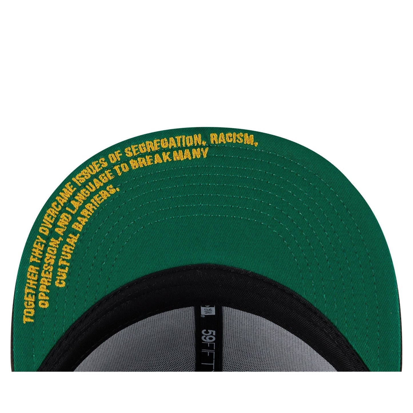 Atlanta Black Crackers Brown Suede 59FIFTY Fitted Hat