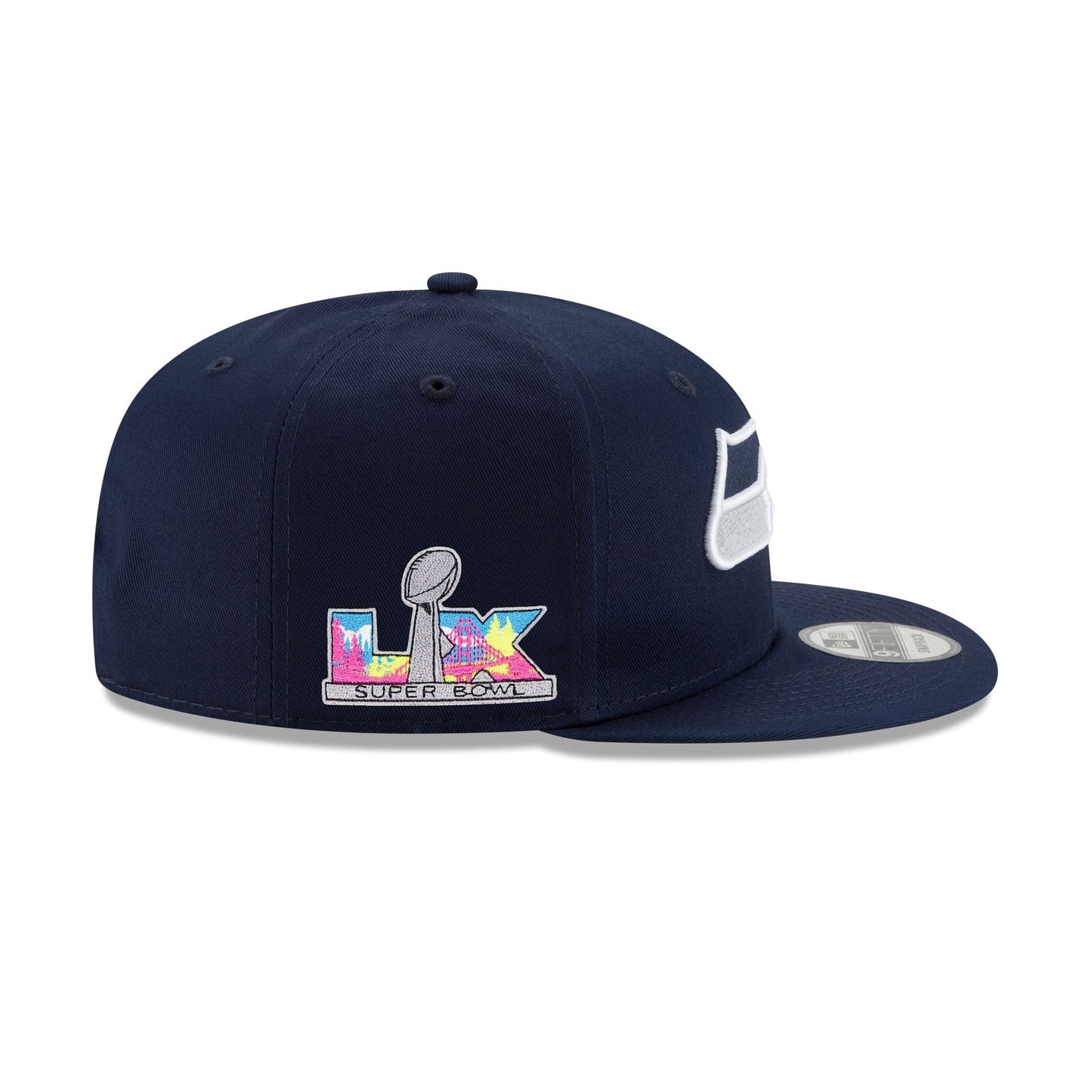 Seattle Seahawks Super Bowl LX Participation Sidepatch 9FIFTY Snapback Hat