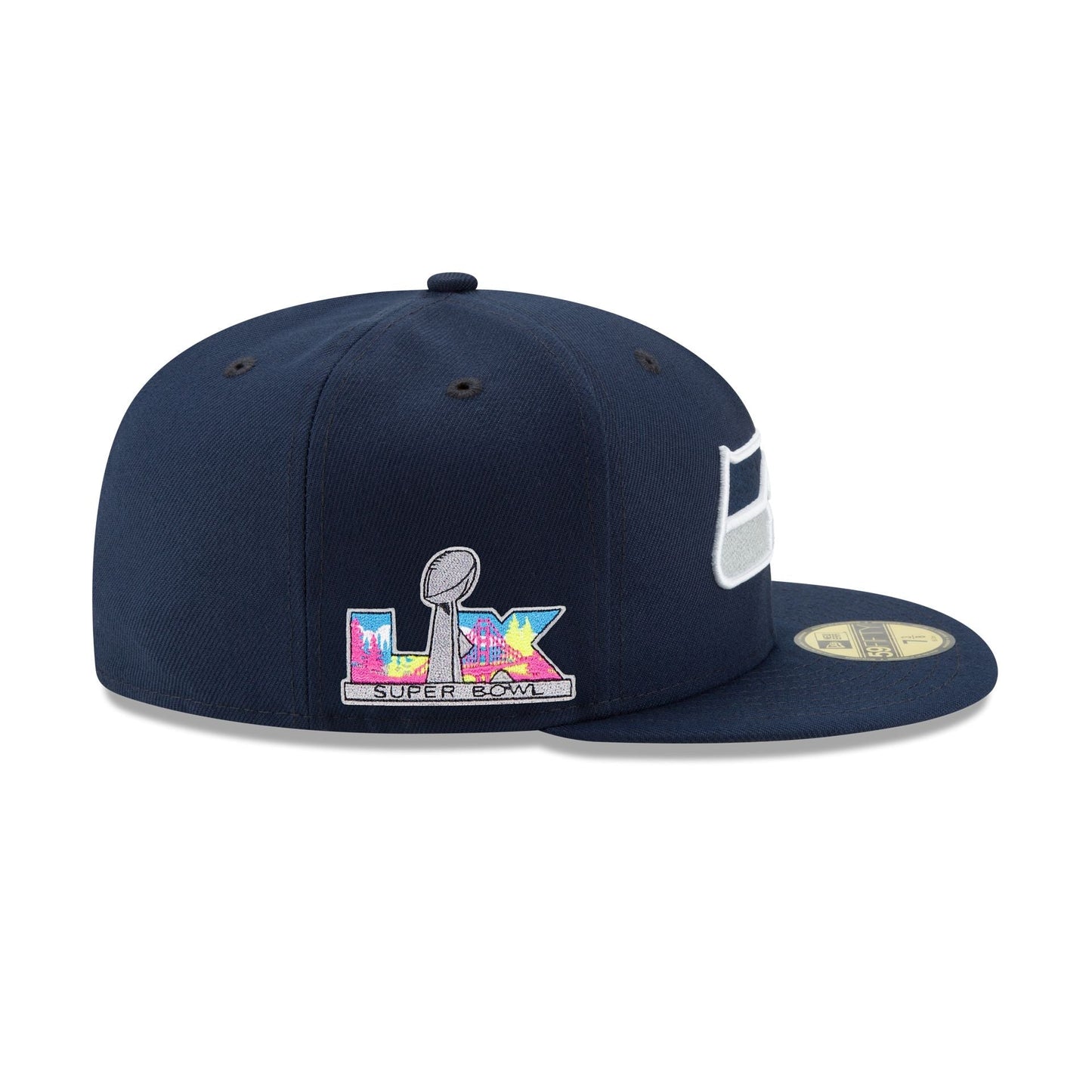 Seattle Seahawks Super Bowl LX Participation Sidepatch 59FIFTY Fitted Hat