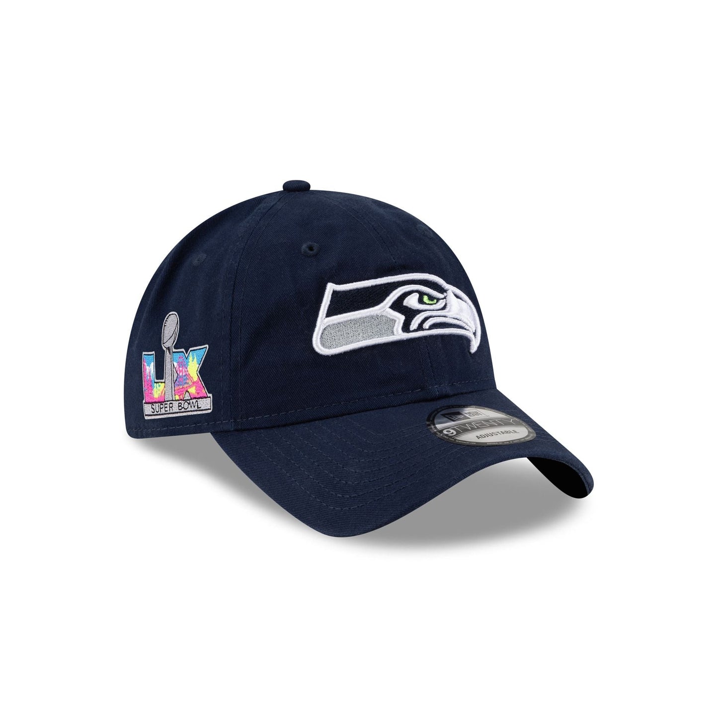 Seattle Seahawks Super Bowl LX Participation Sidepatch 9TWENTY Adjustable Hat