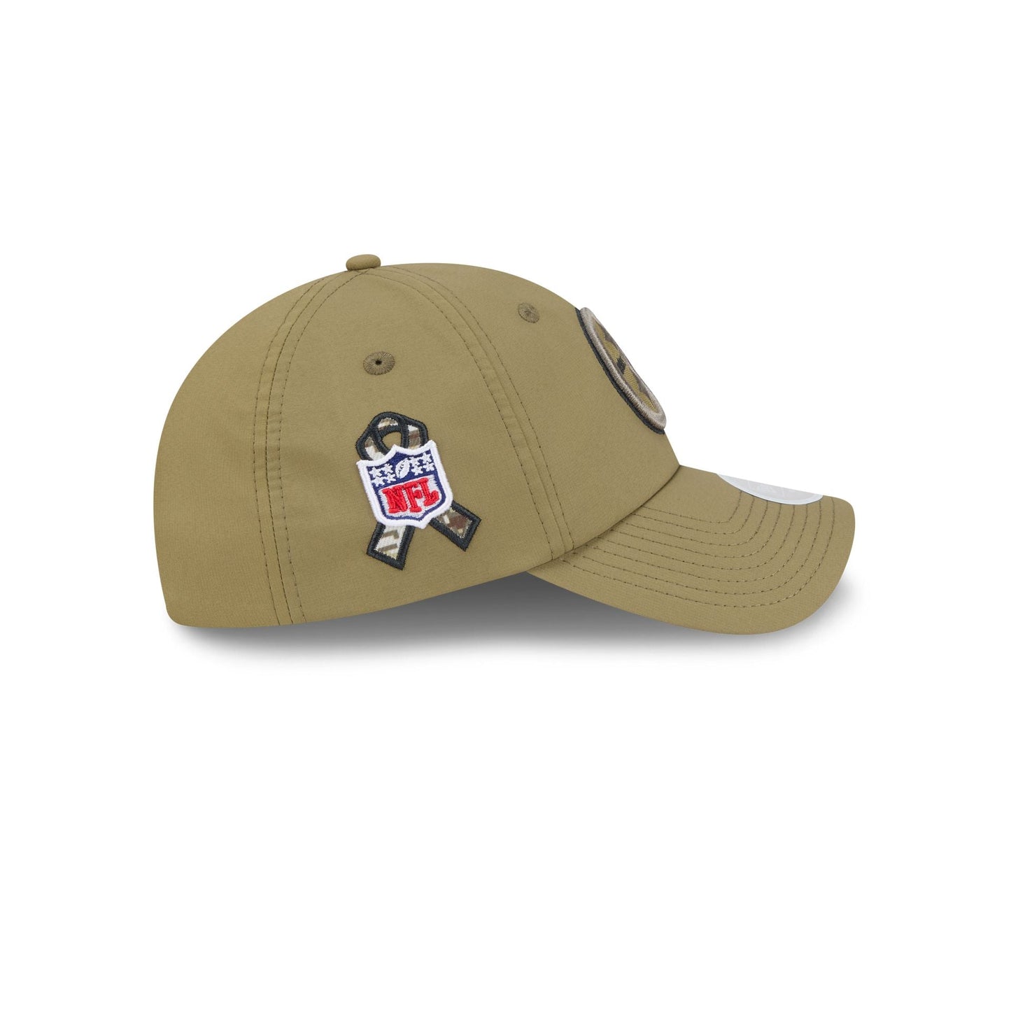 Pittsburgh Steelers 2025 Salute to Service Women's Open Back Ponytail Hat