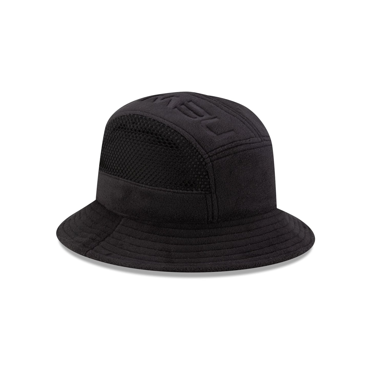 New Era Branded Black Polartec Explorer Bucket Hat