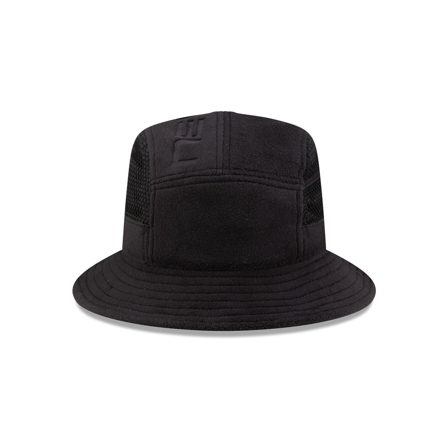 New Era Branded Black Polartec Explorer Bucket Hat