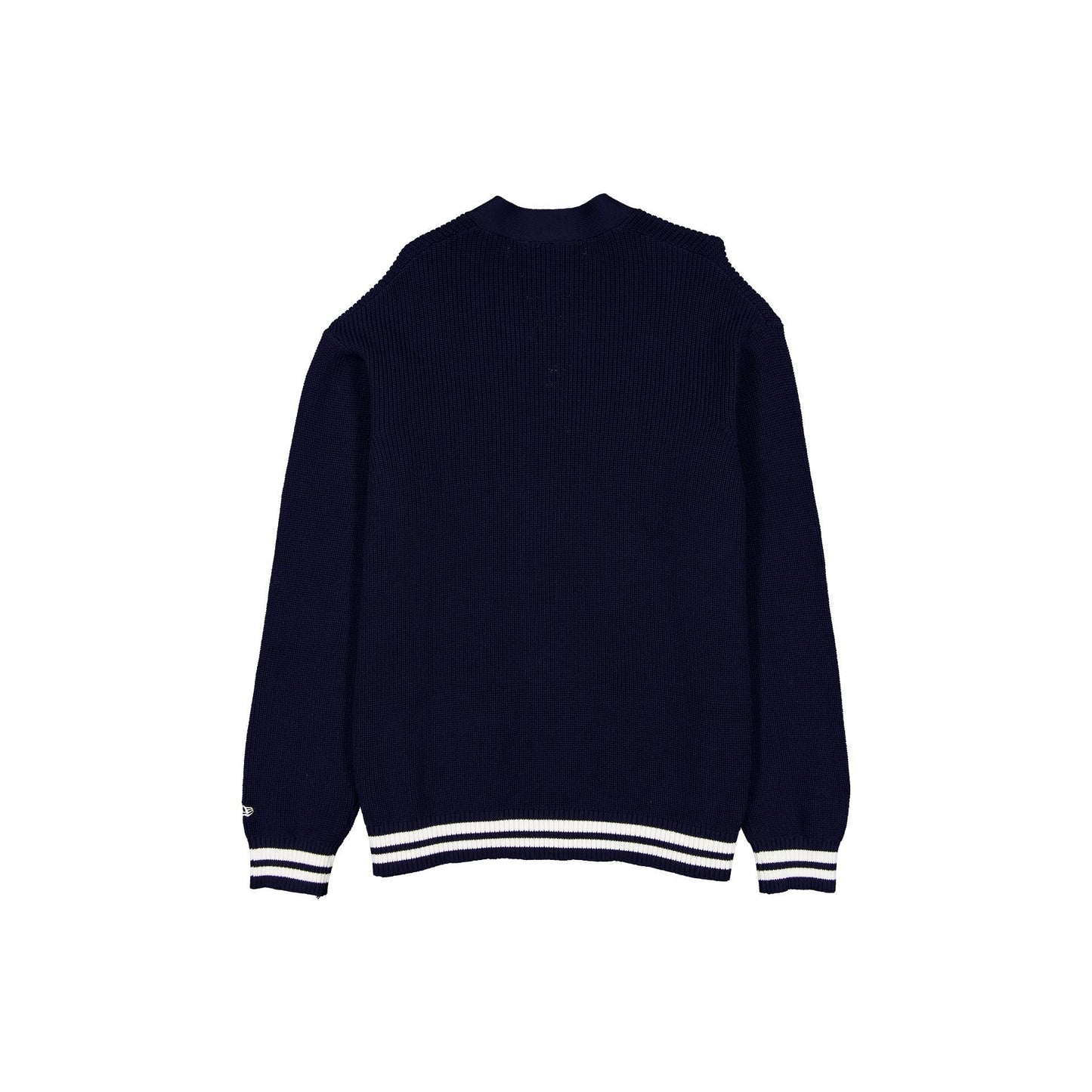 New York Yankees Collegiate Script Navy Cardigan