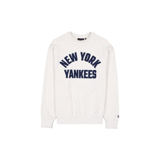 New York Yankees Light Gray Crewneck