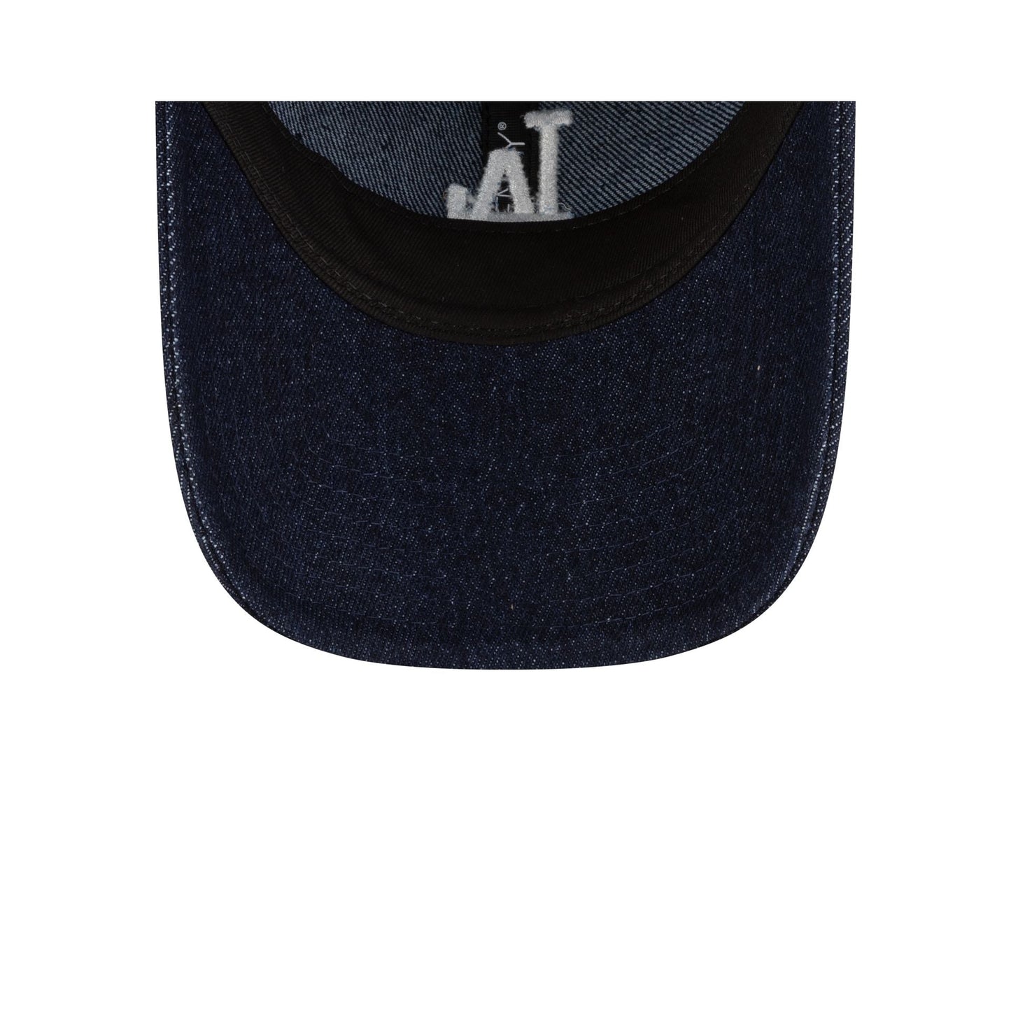 Los Angeles Dodgers Navy Denim Stitch Women's 9TWENTY Adjustable Hat