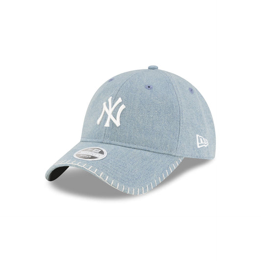 New York Yankees Light Blue Denim Stitch Women's 9TWENTY Adjustable Hat