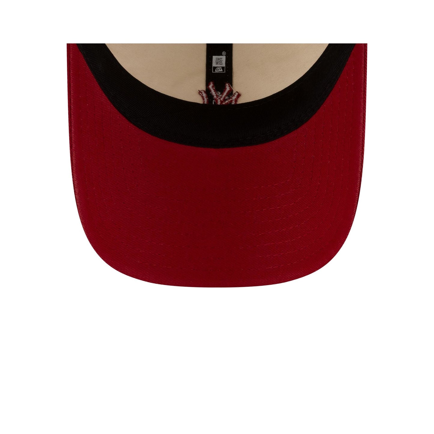 New York Yankees Mini Logo Red 9TWENTY Adjustable Hat