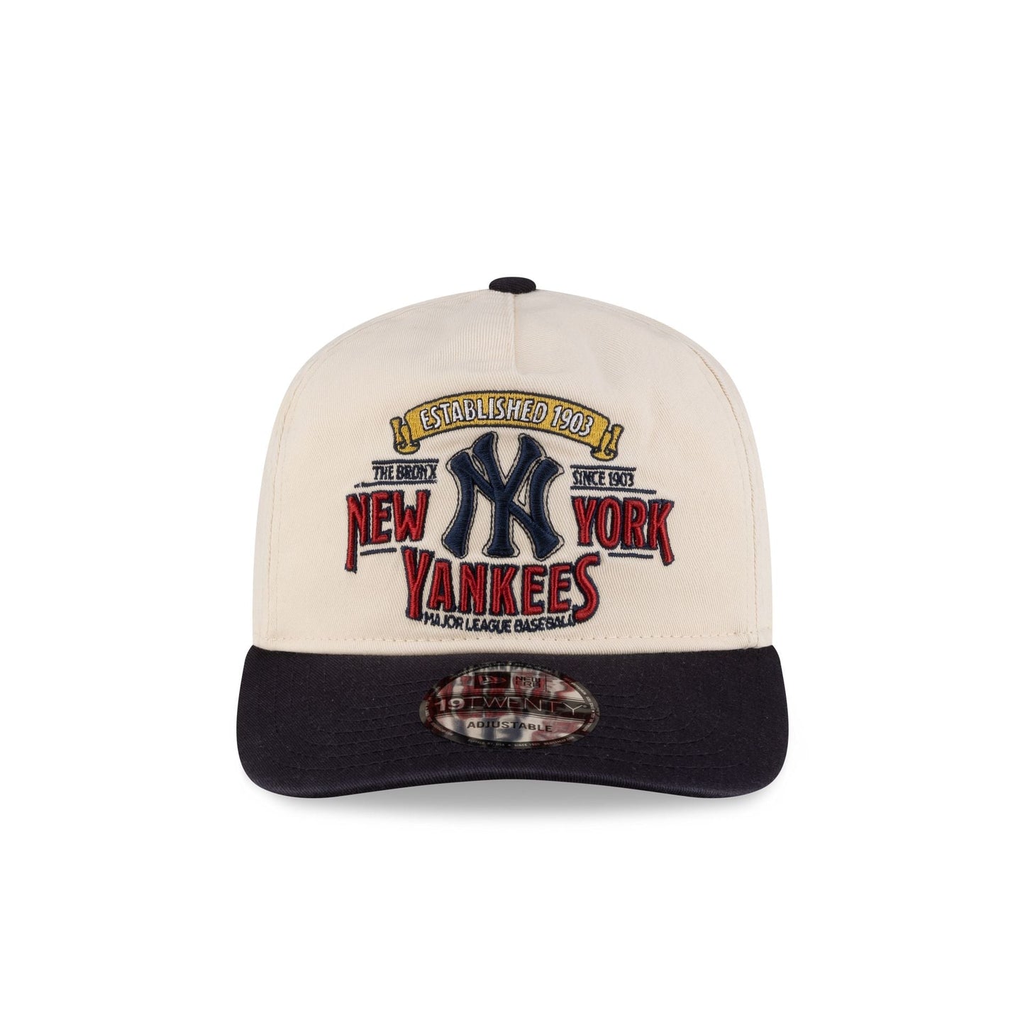 New York Yankees Washed Graphic Light Navy 19TWENTY Adjustable Hat