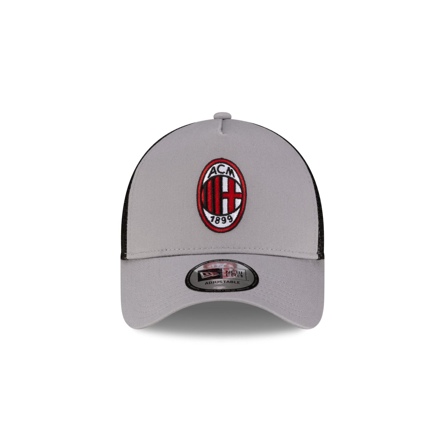 AC Milan Patch Gray 9FORTY A-Frame Trucker Hat