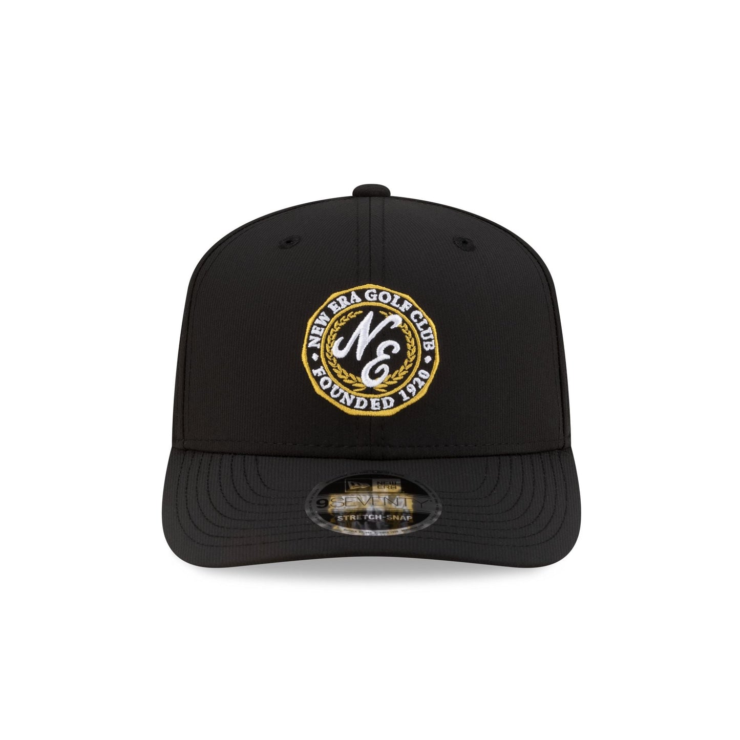 New Era Cap Golf Club Black 9SEVENTY Stretch-Snap Hat