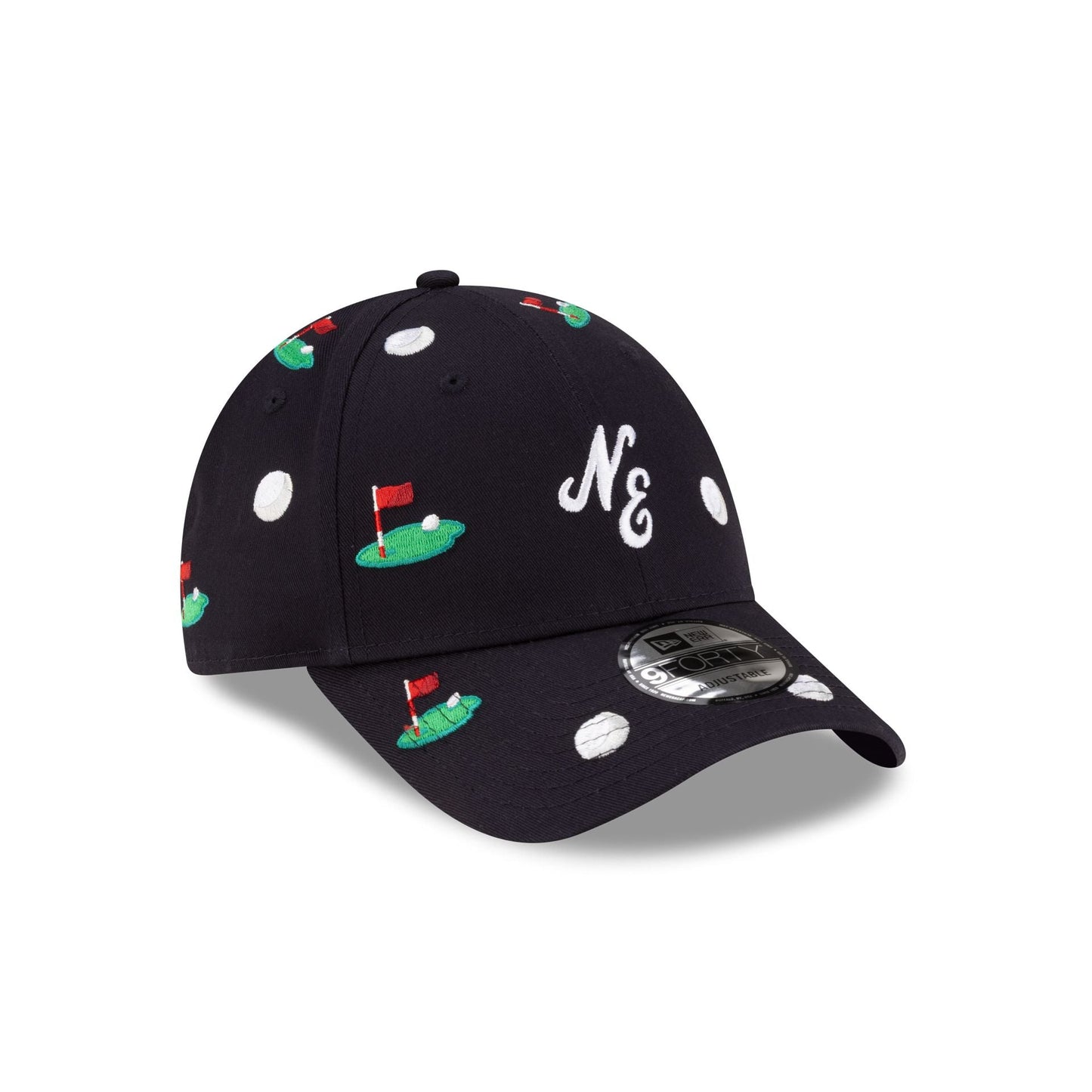 New Era Cap Golf Club All Over Print 9FORTY M-Crown Adjustable Hat
