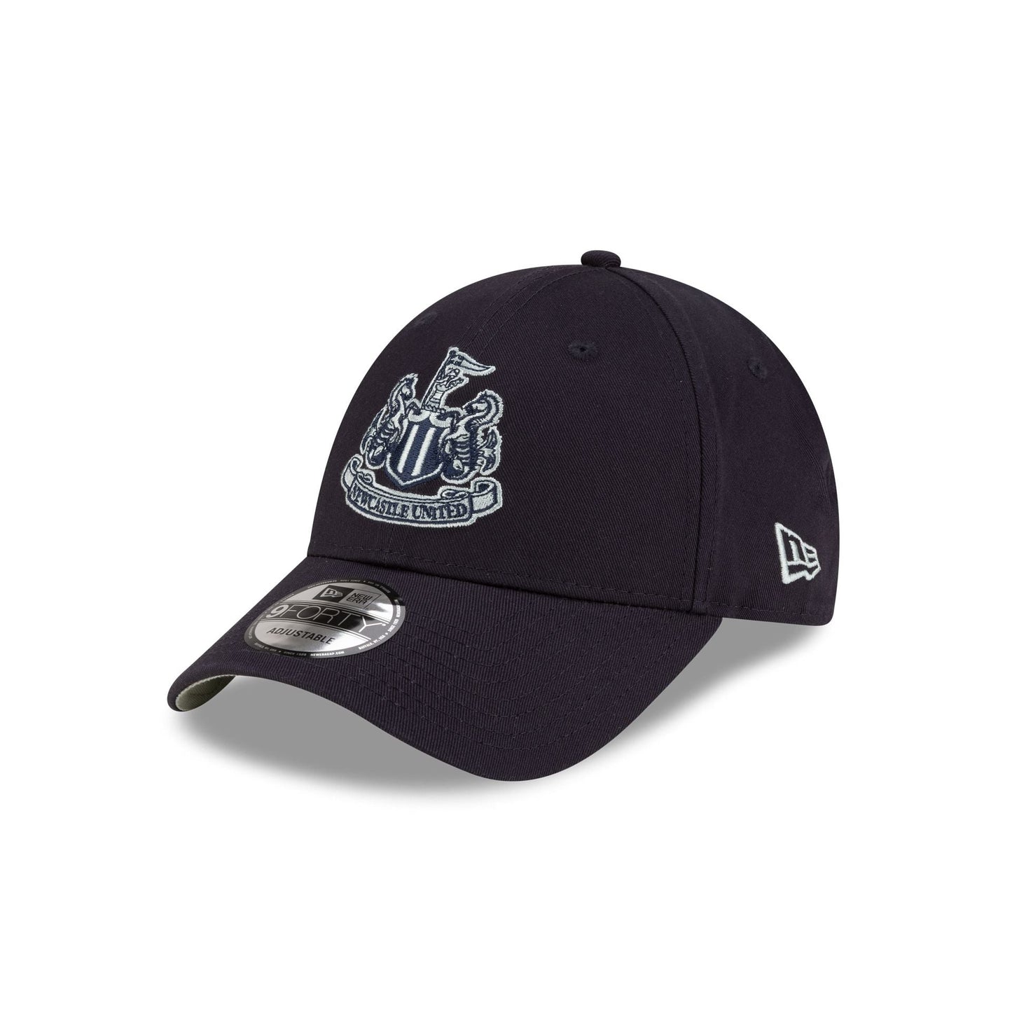 Newcastle United FC Logo Navy 9FORTY Adjustable Hat