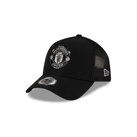 Manchester United FC Reflective Patch 9FORTY A-Frame Trucker Hat