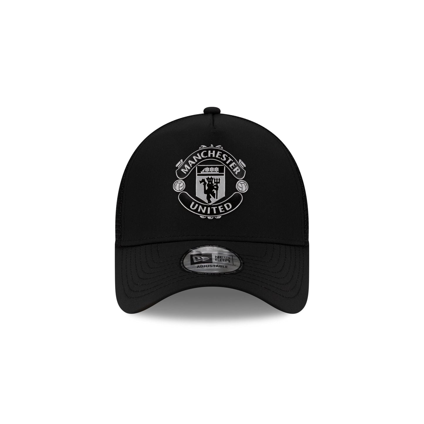 Manchester United FC Reflective Patch 9FORTY A-Frame Trucker Hat