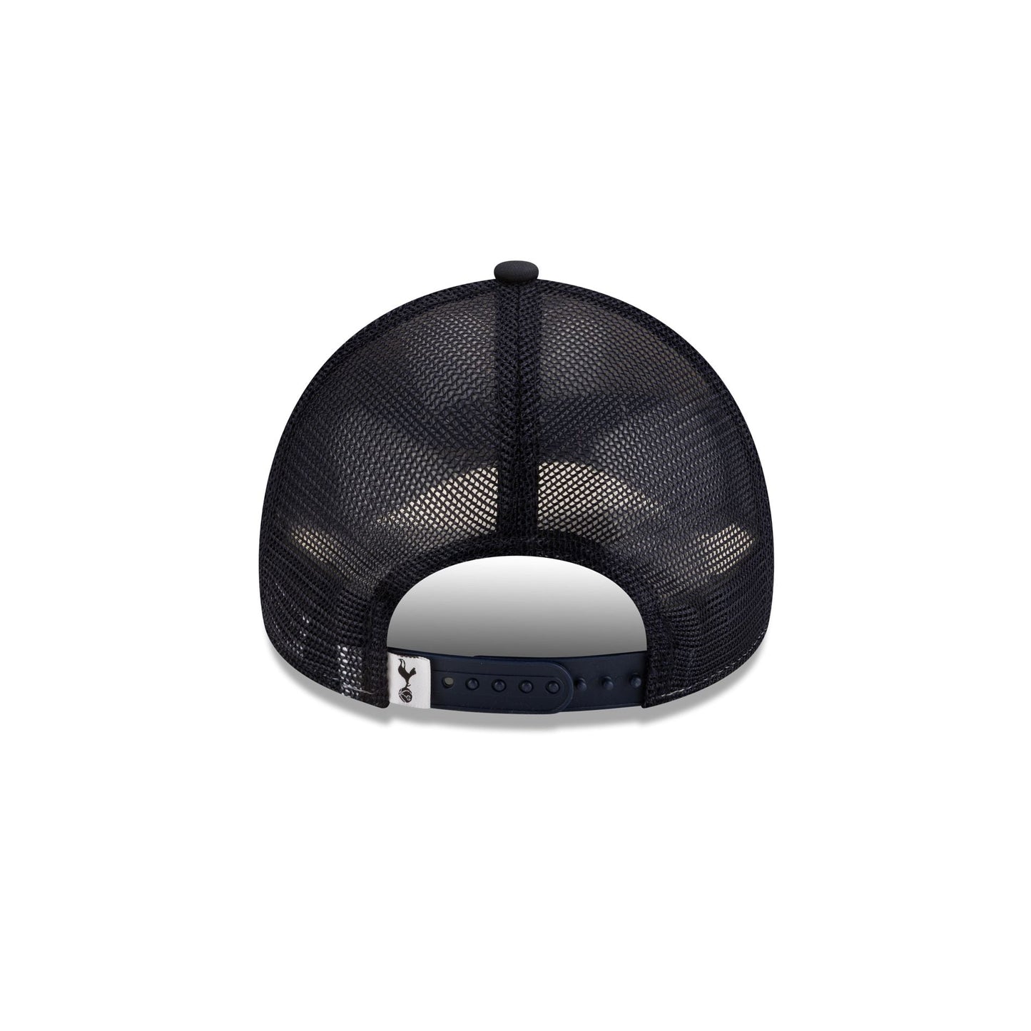 Tottenham Hotspur FC Puff Wordmark Navy 9FORTY A-Frame Trucker Hat