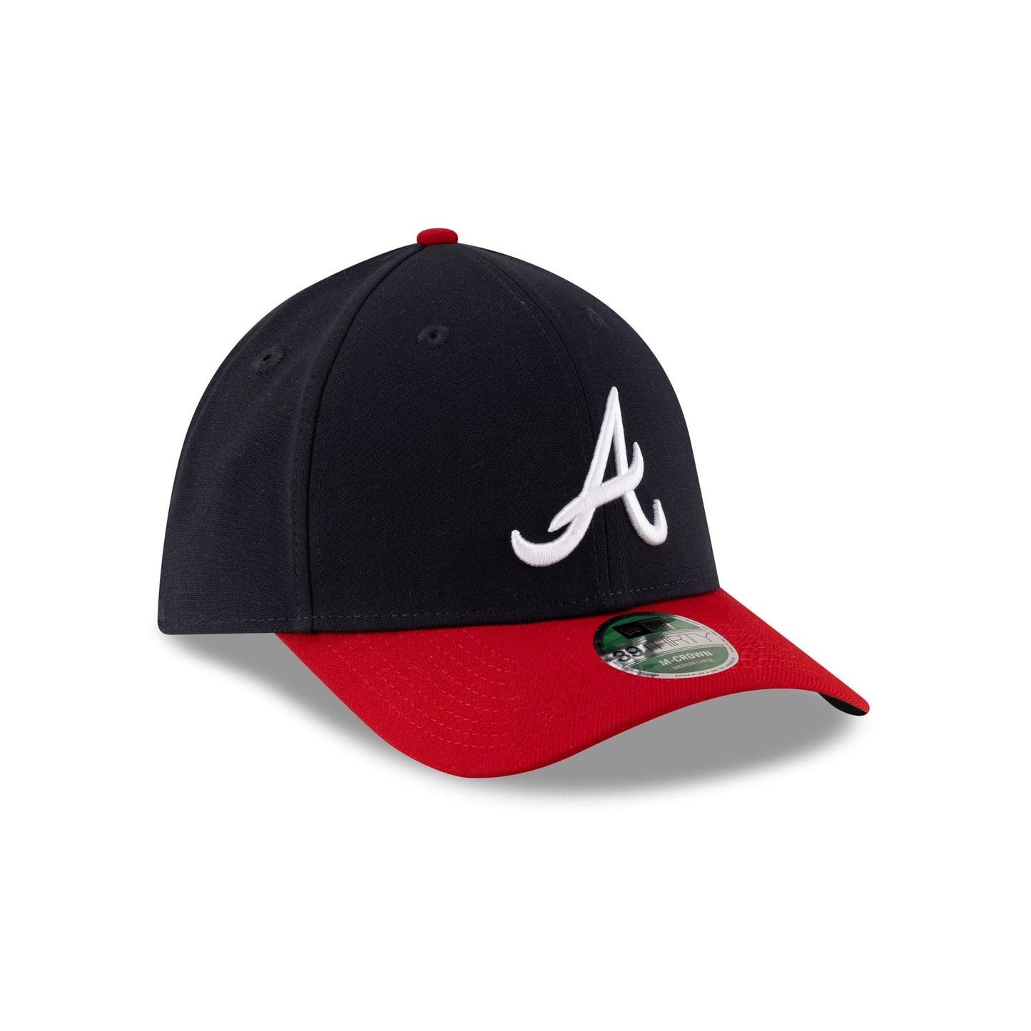 Atlanta Braves Player Replica 39THIRTY M-Crown Stretch Fit Hat