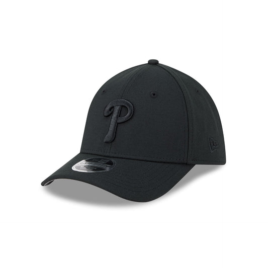 Philadelphia Phillies Black and White 39THIRTY M-Crown Stretch Fit Hat