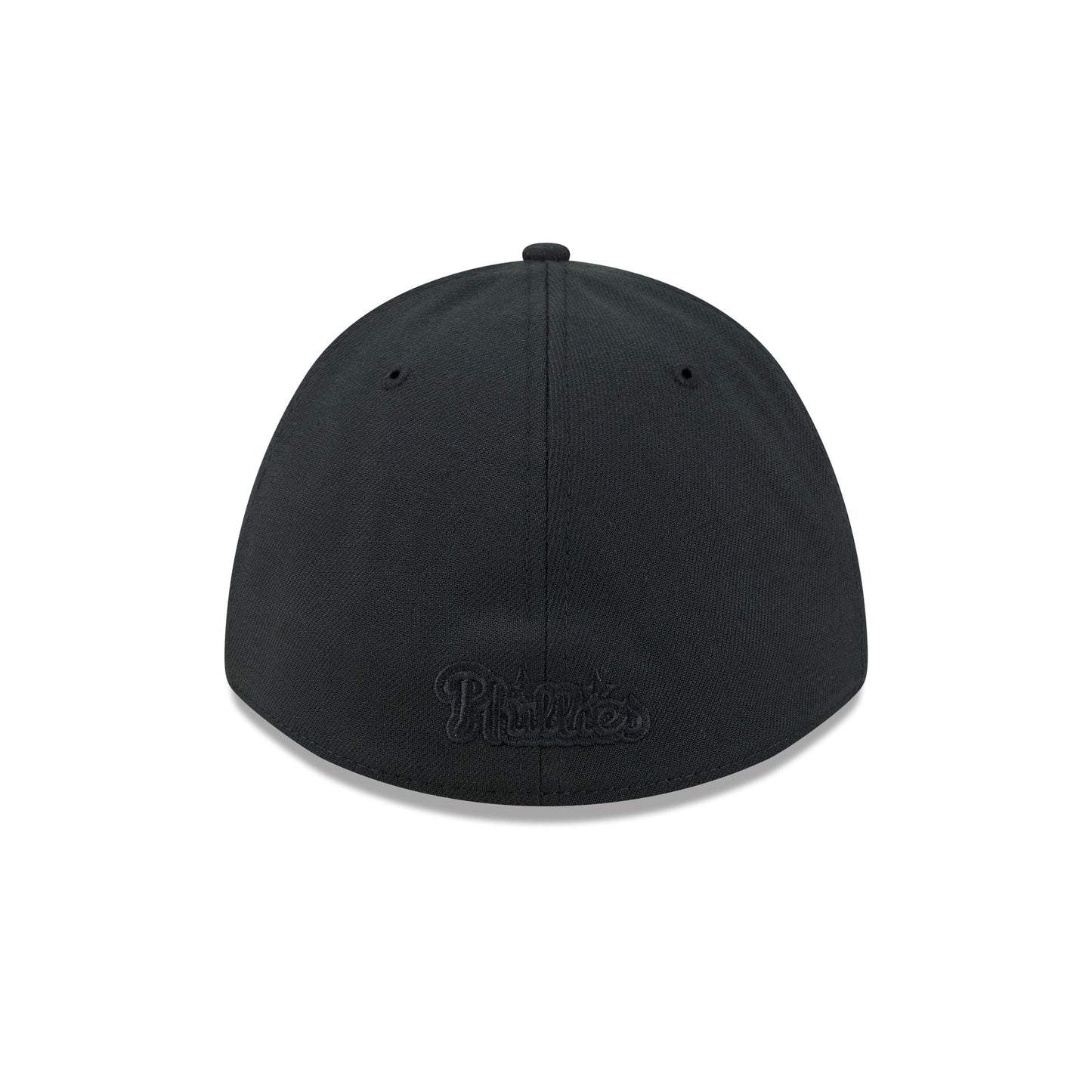 Philadelphia Phillies Black and White 39THIRTY M-Crown Stretch Fit Hat