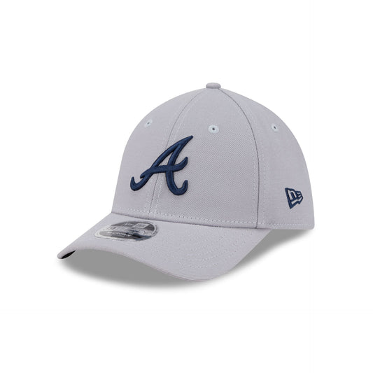 Atlanta Braves Gray 39THIRTY M-Crown Stretch Fit Hat