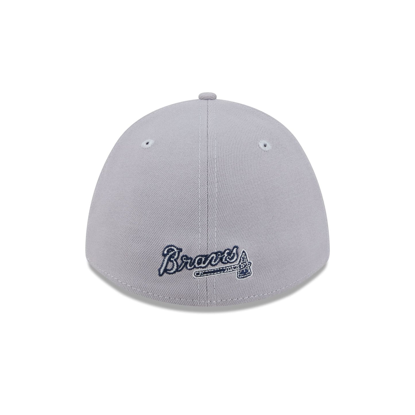 Atlanta Braves Gray 39THIRTY M-Crown Stretch Fit Hat