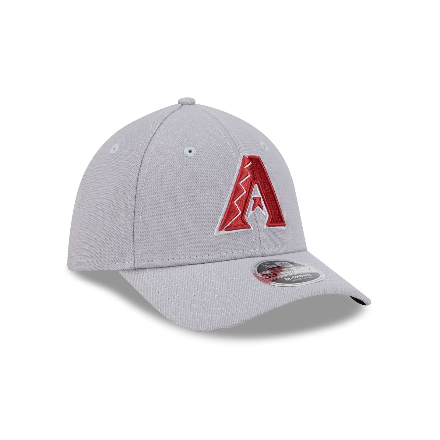 Arizona Diamondbacks Gray 39THIRTY M-Crown Stretch Fit Hat