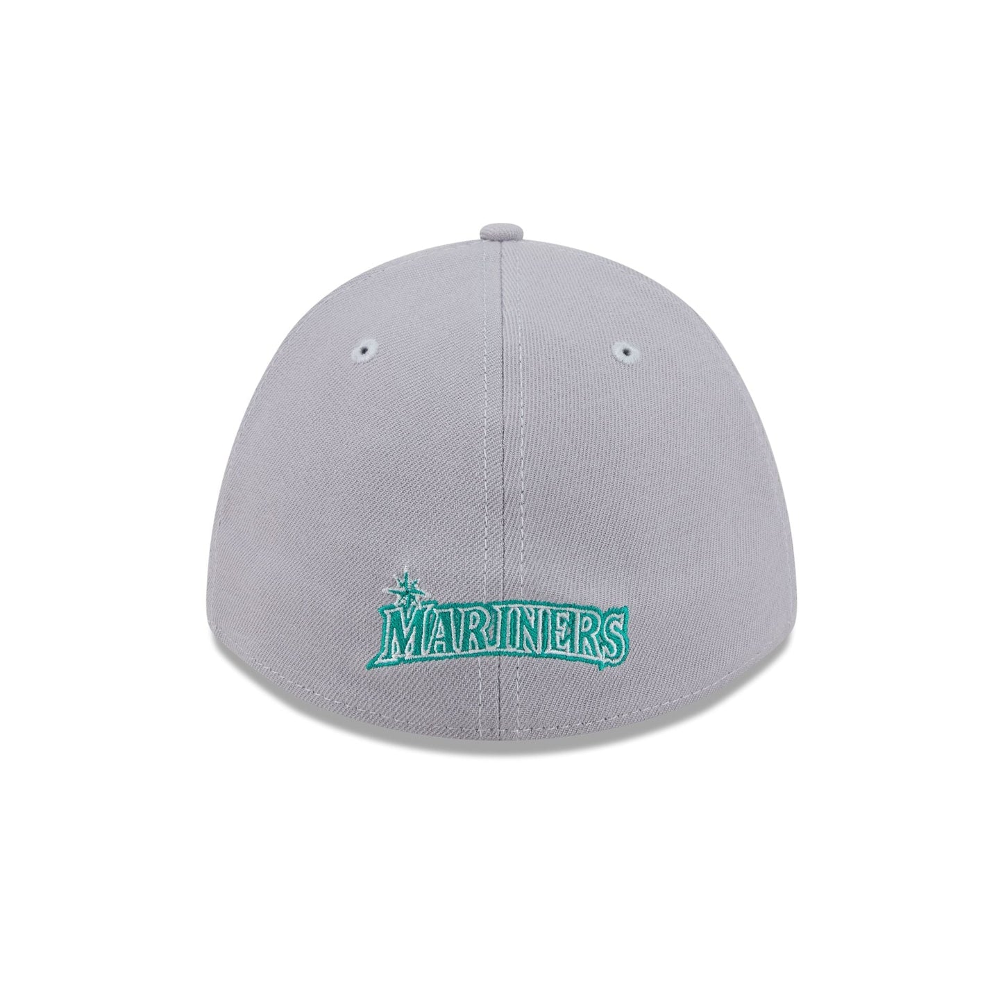 Seattle Mariners Gray 39THIRTY M-Crown Stretch Fit Hat
