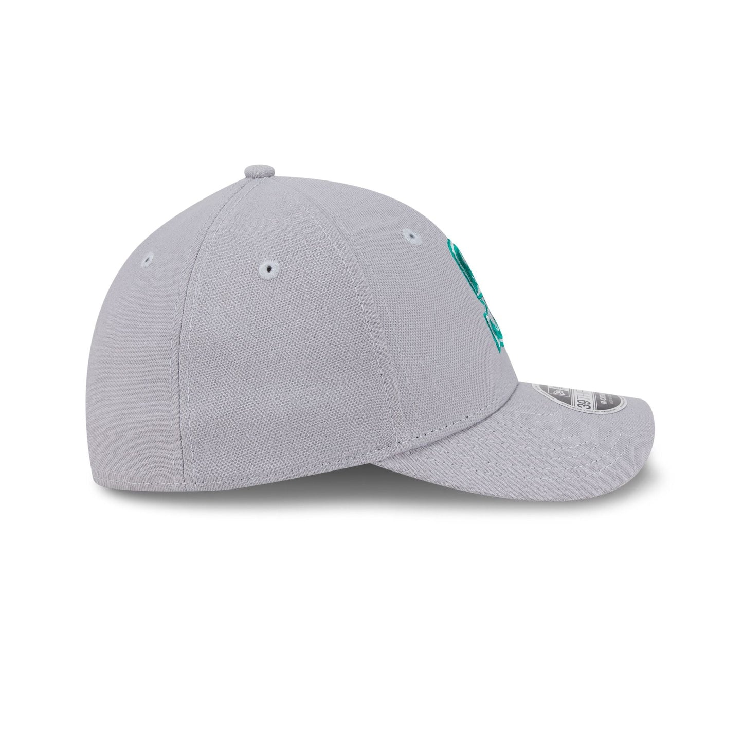Seattle Mariners Gray 39THIRTY M-Crown Stretch Fit Hat