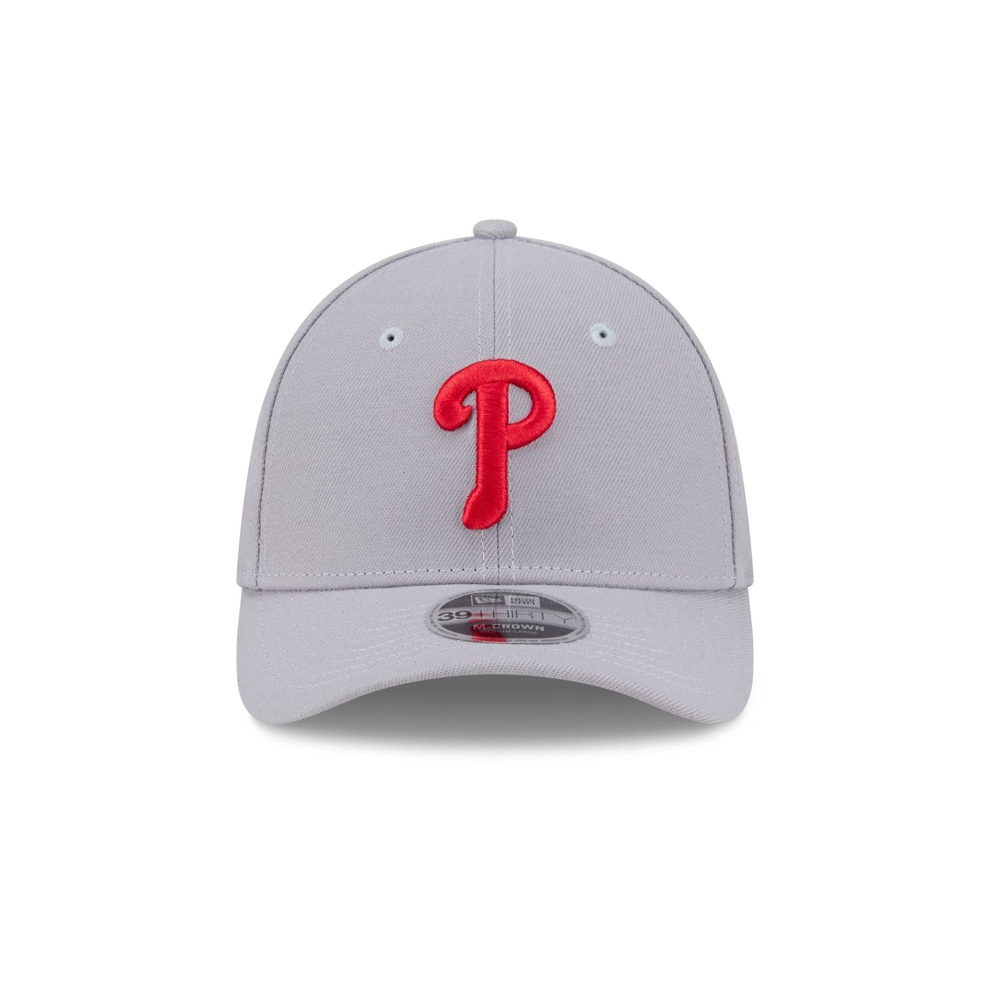 Philadelphia Phillies Gray 39THIRTY M-Crown Stretch Fit Hat