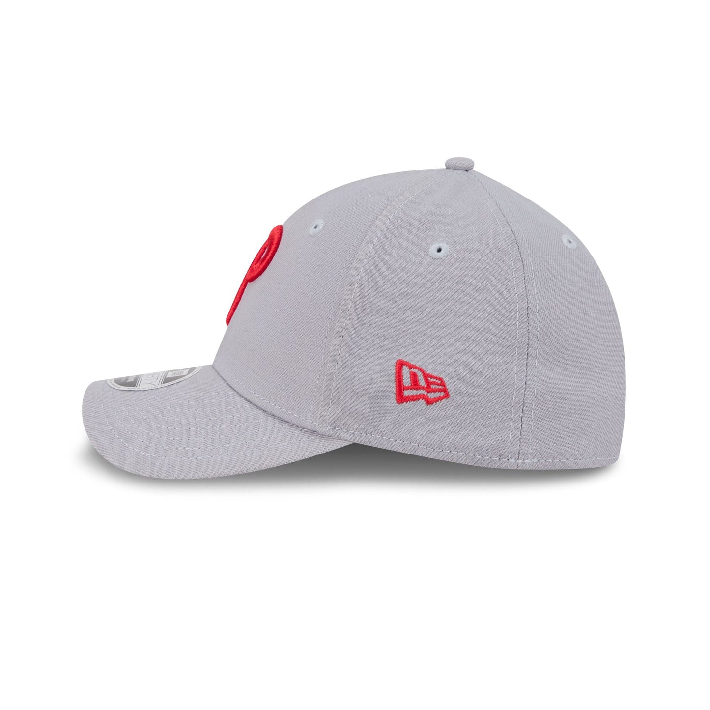 Philadelphia Phillies Gray 39THIRTY M-Crown Stretch Fit Hat