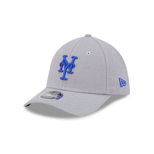 New York Mets Gray 39THIRTY M-Crown Stretch Fit Hat