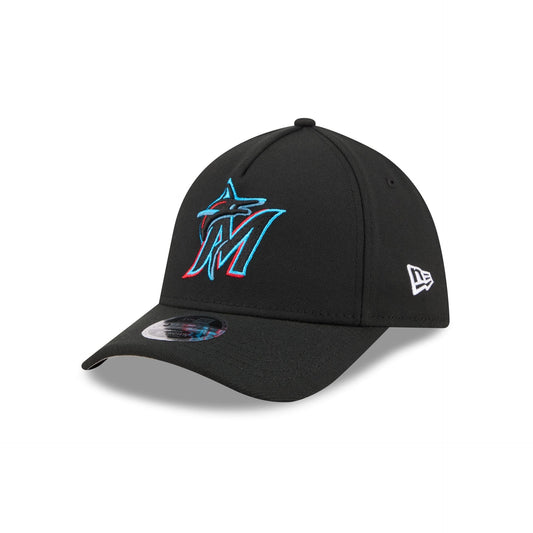 Miami Marlins 39THIRTY M-Crown A-Frame Stretch Fit Hat
