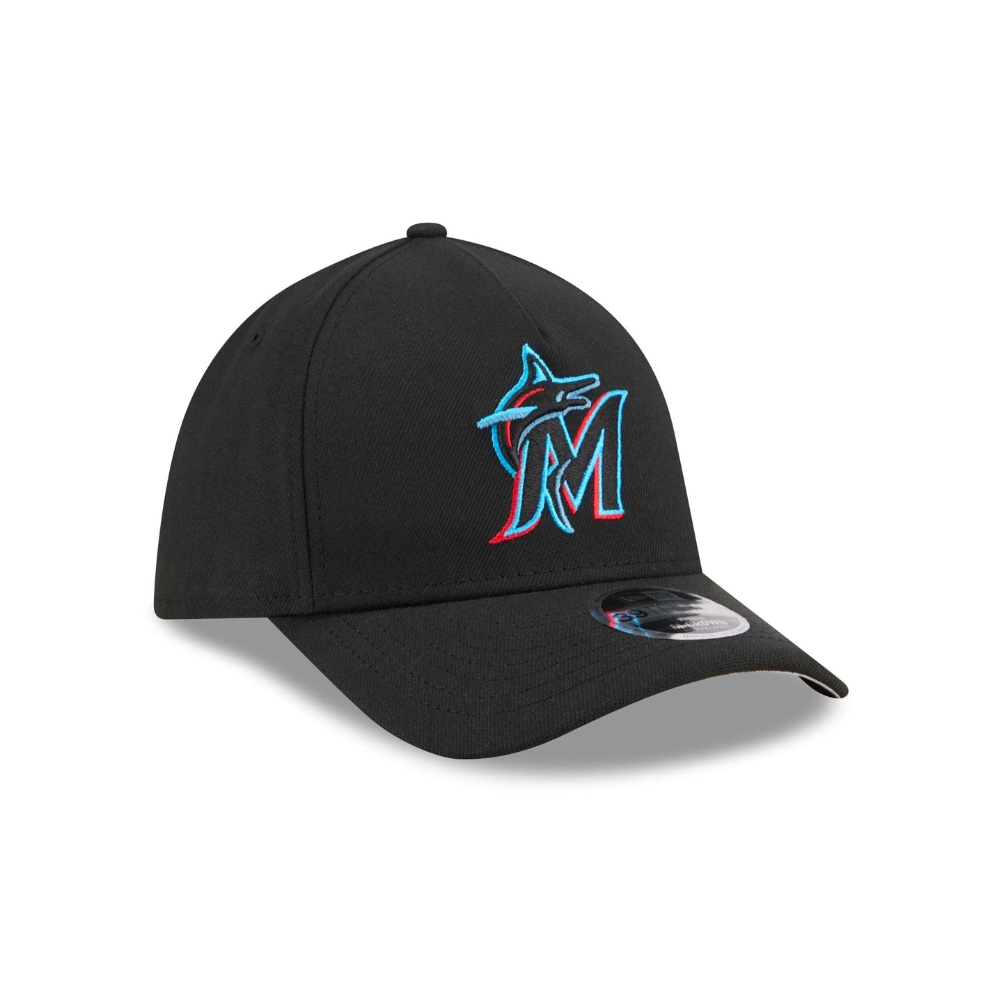 Miami Marlins 39THIRTY M-Crown A-Frame Stretch Fit Hat