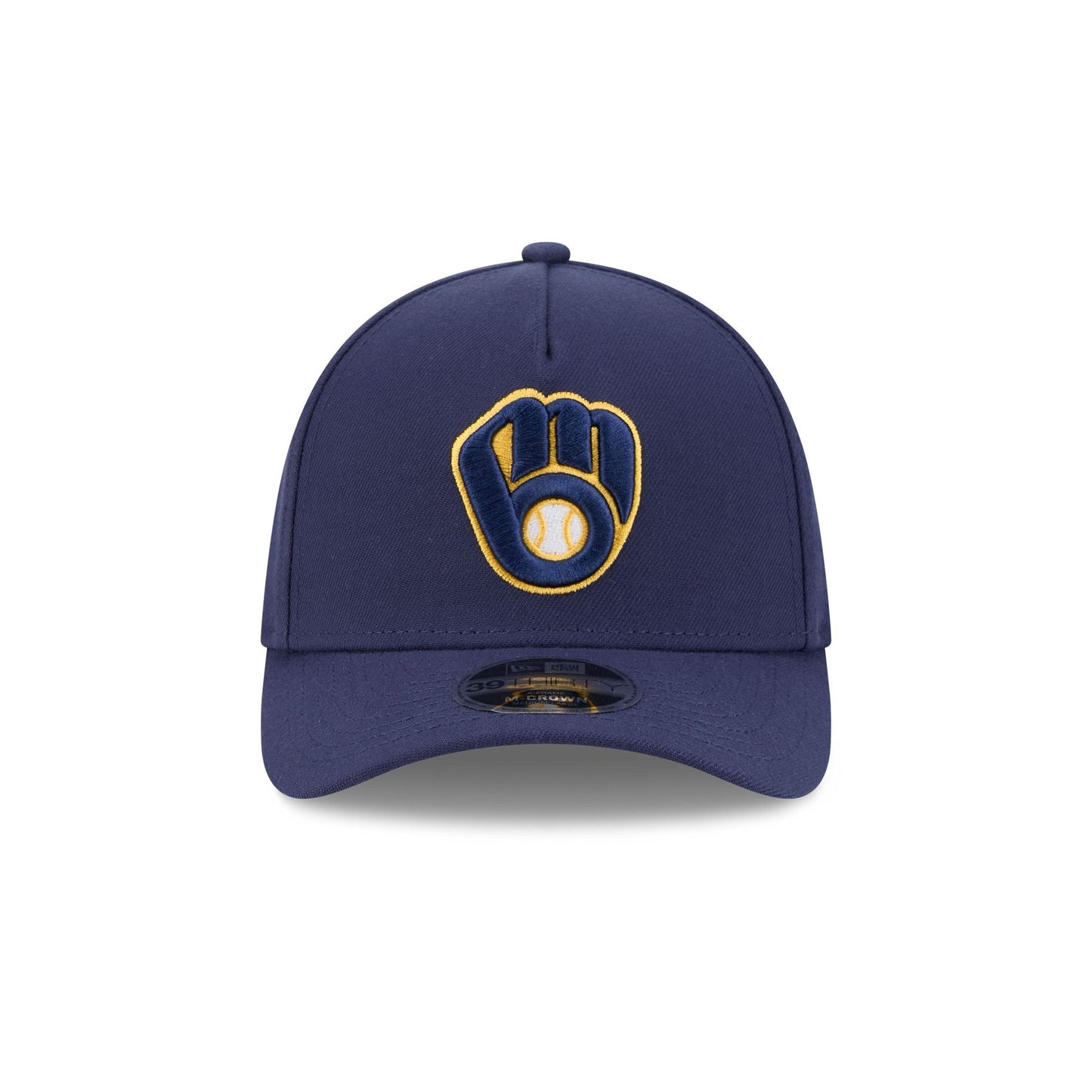 Milwaukee Brewers 39THIRTY M-Crown A-Frame Stretch Fit Hat