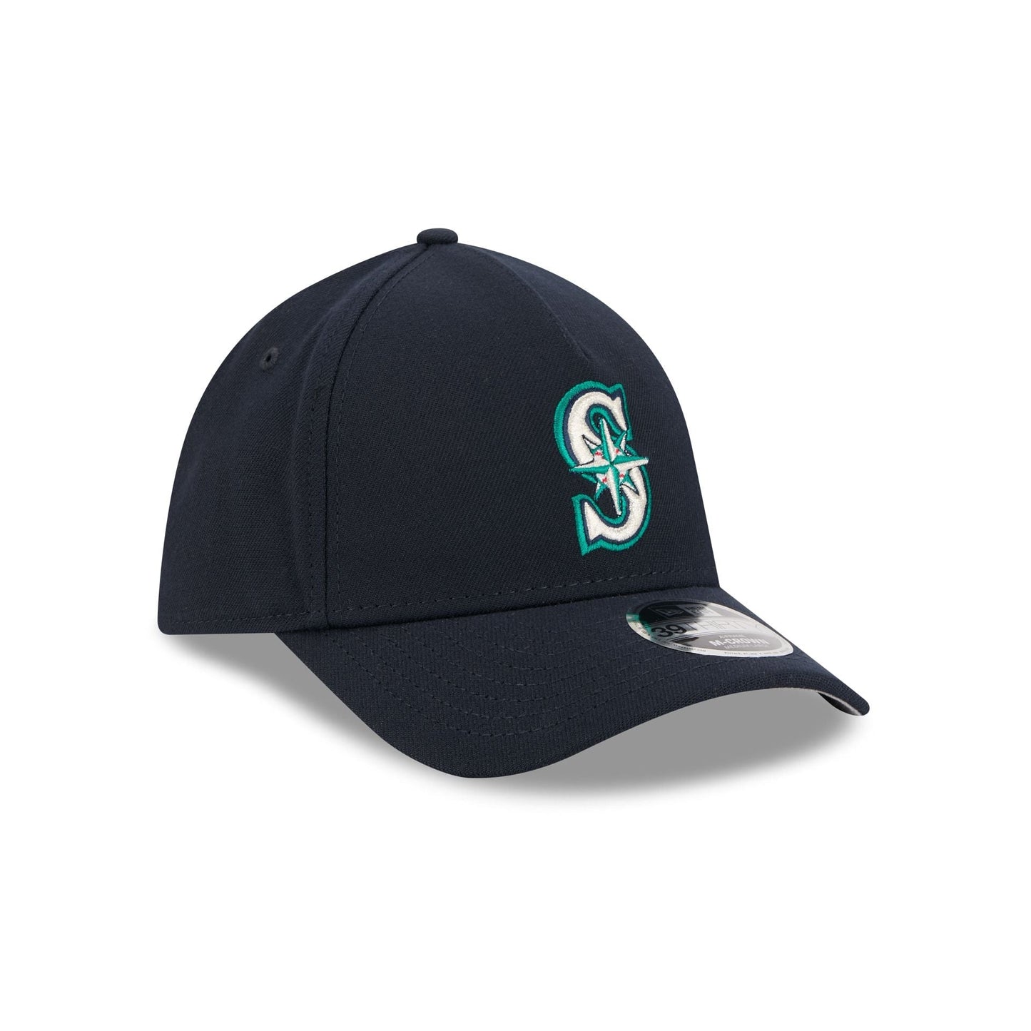 Seattle Mariners 39THIRTY M-Crown A-Frame Stretch Fit Hat