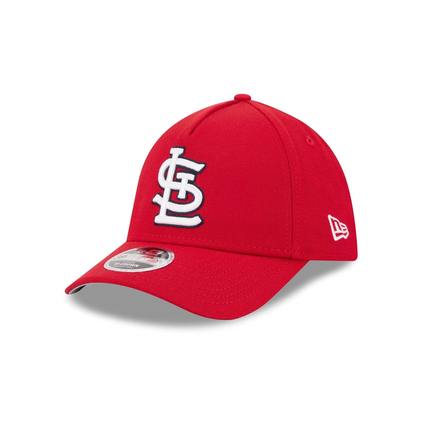 St. Louis Cardinals 39THIRTY M-Crown A-Frame Stretch Fit Hat
