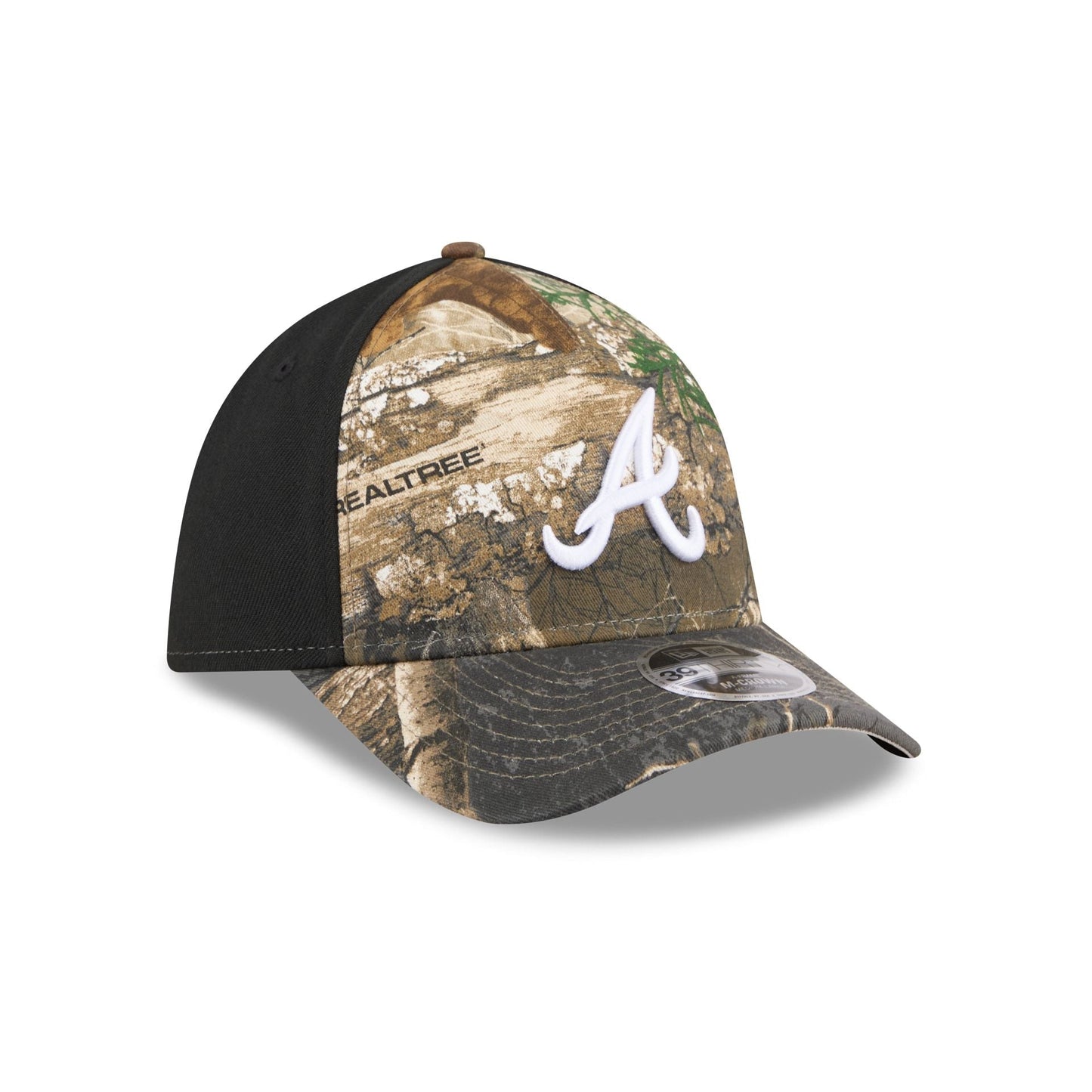 Atlanta Braves Realtree 39THIRTY M-Crown A-Frame Stretch Fit Hat