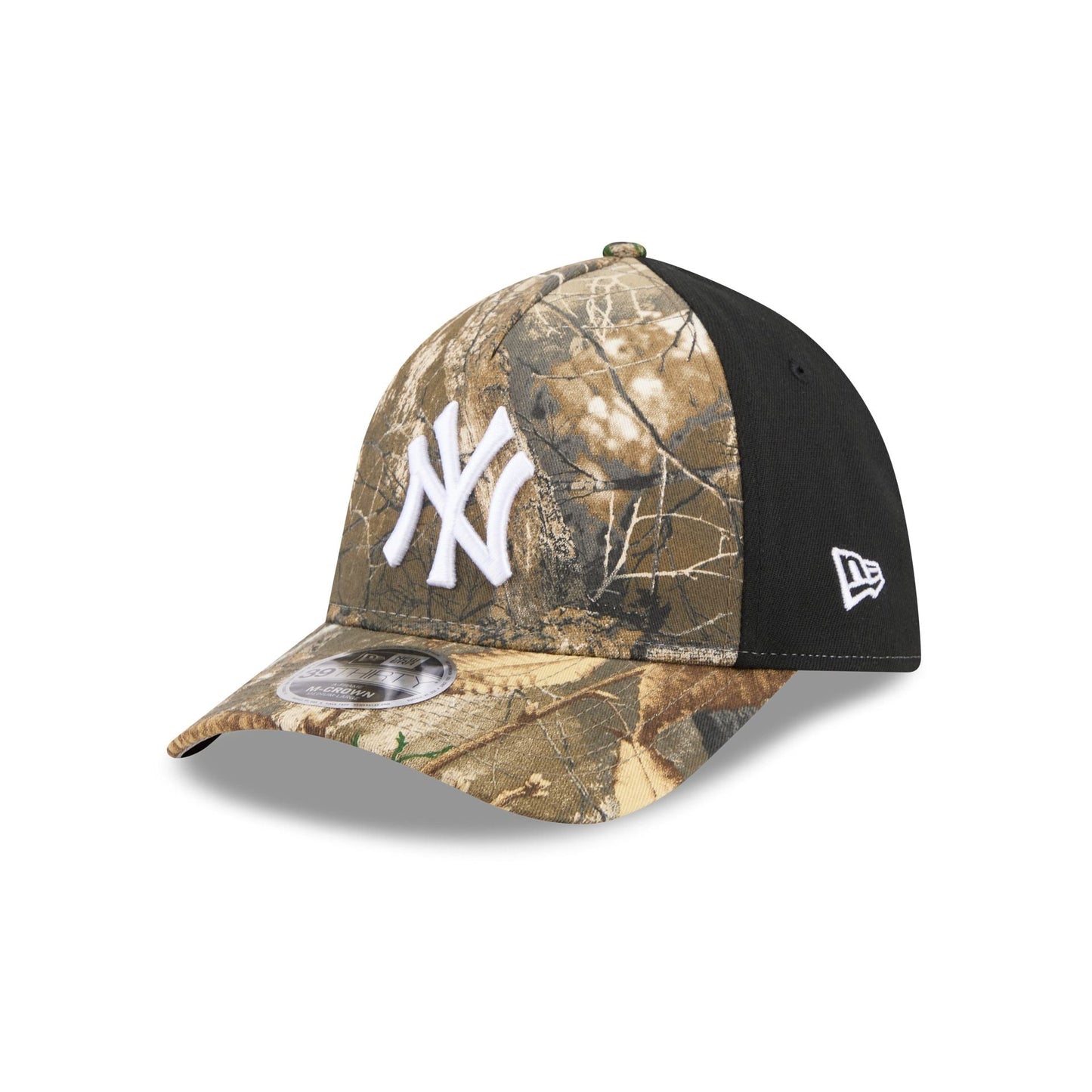 New York Yankees Realtree 39THIRTY M-Crown A-Frame Stretch Fit Hat