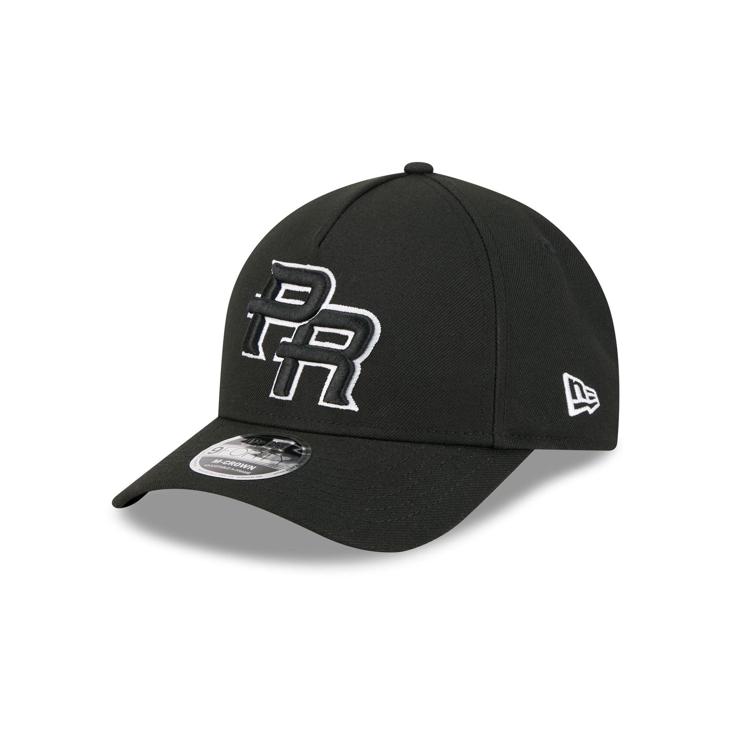 Puerto Rico World Baseball Classic Black and White 9FORTY M-Crown A-Frame Snapback Hat
