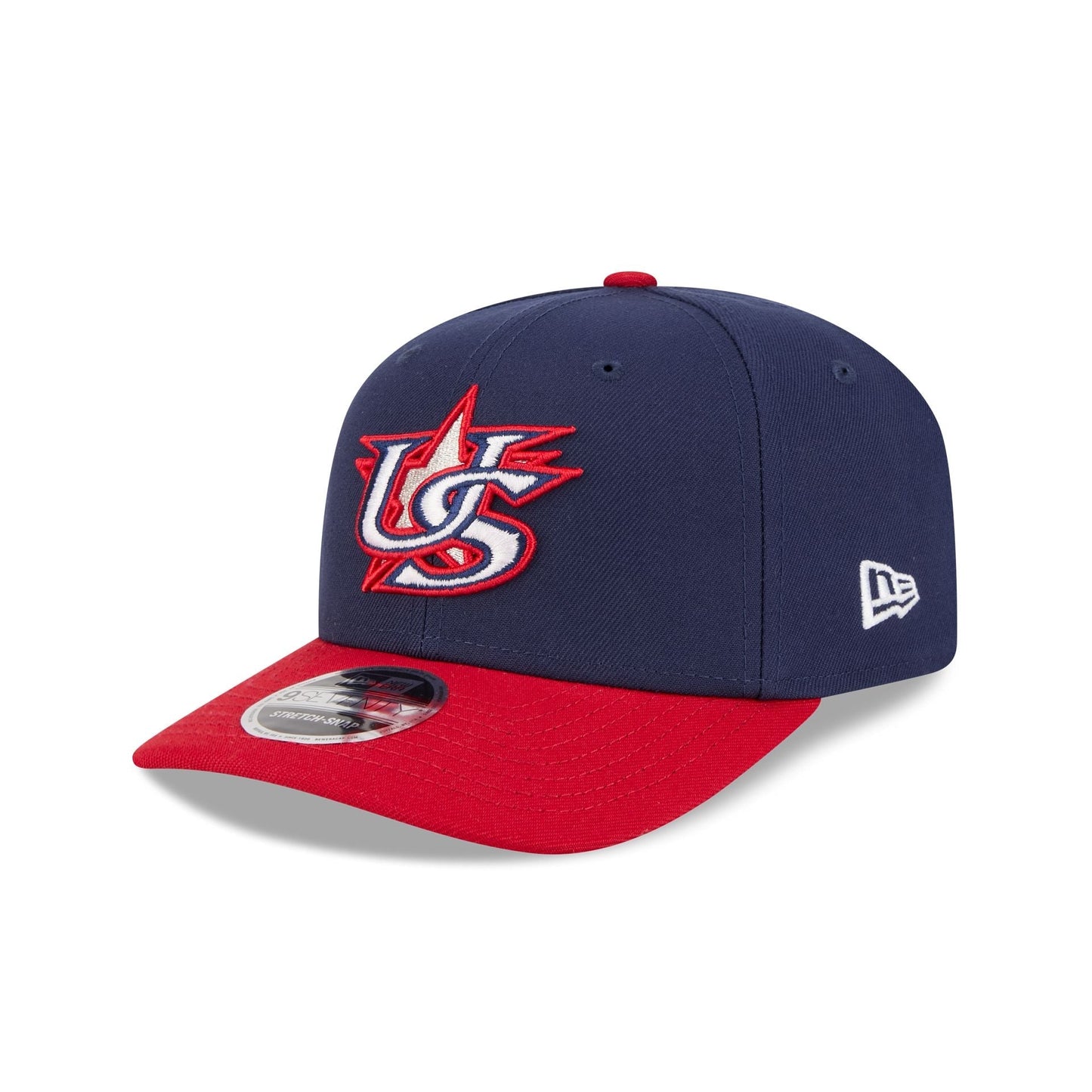 2026 World Baseball Classic USA 9SEVENTY Stretch-Snap Hat