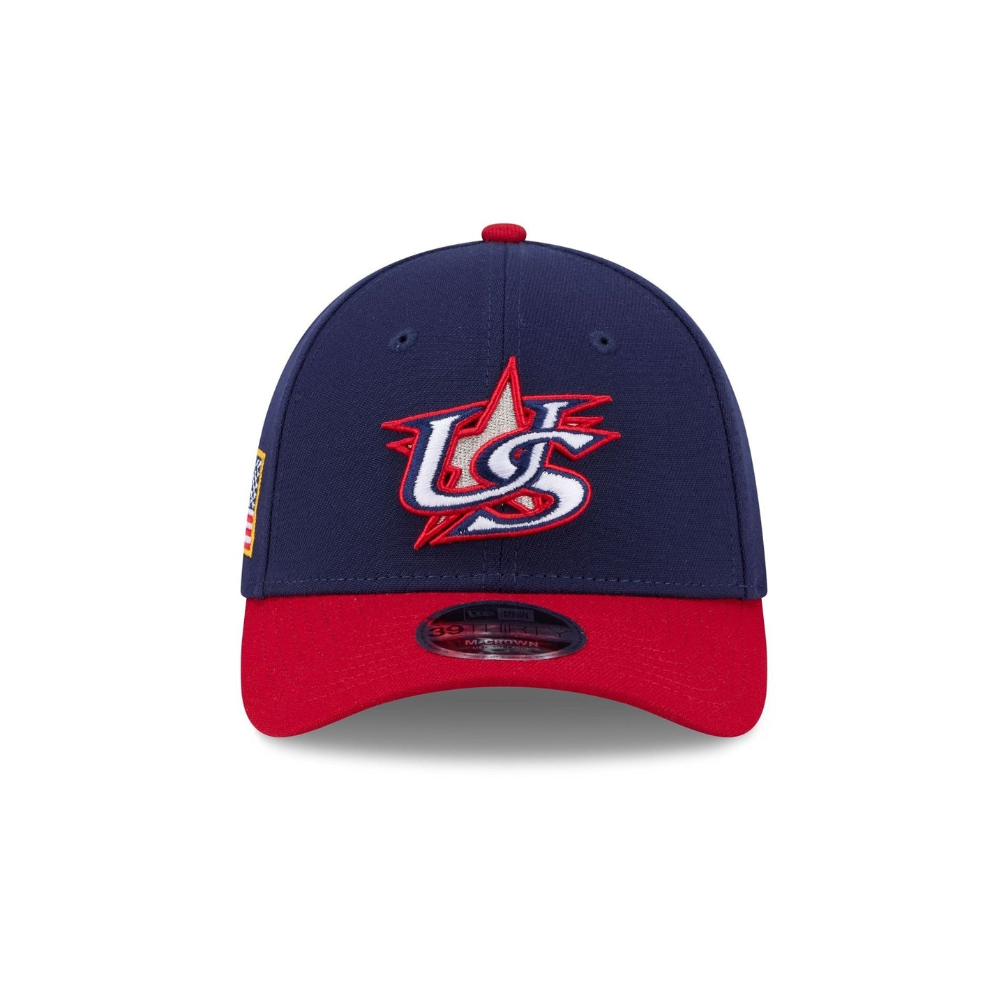 2026 World Baseball Classic USA 39THIRTY M-Crown Stretch Fit Hat