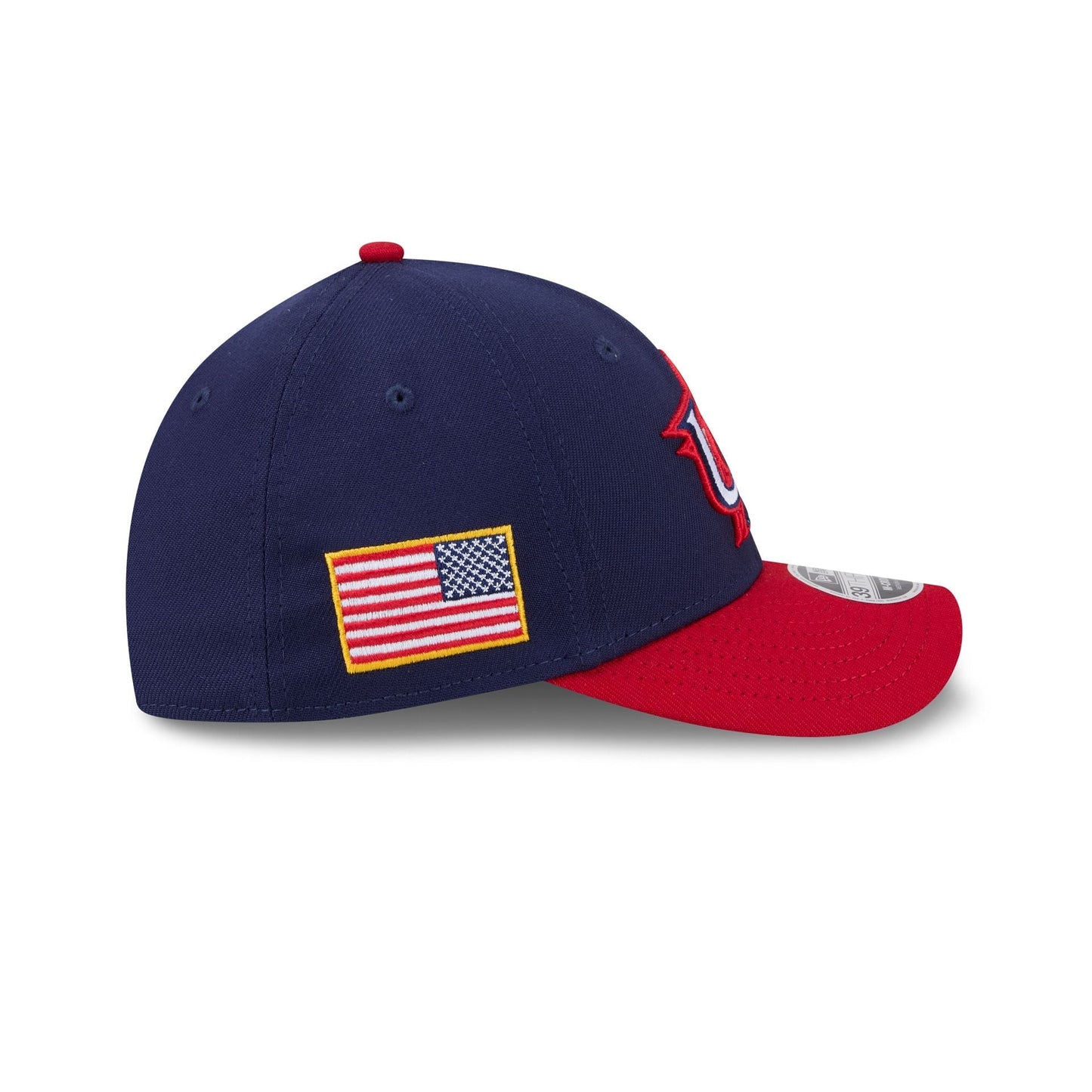 2026 World Baseball Classic USA 39THIRTY M-Crown Stretch Fit Hat
