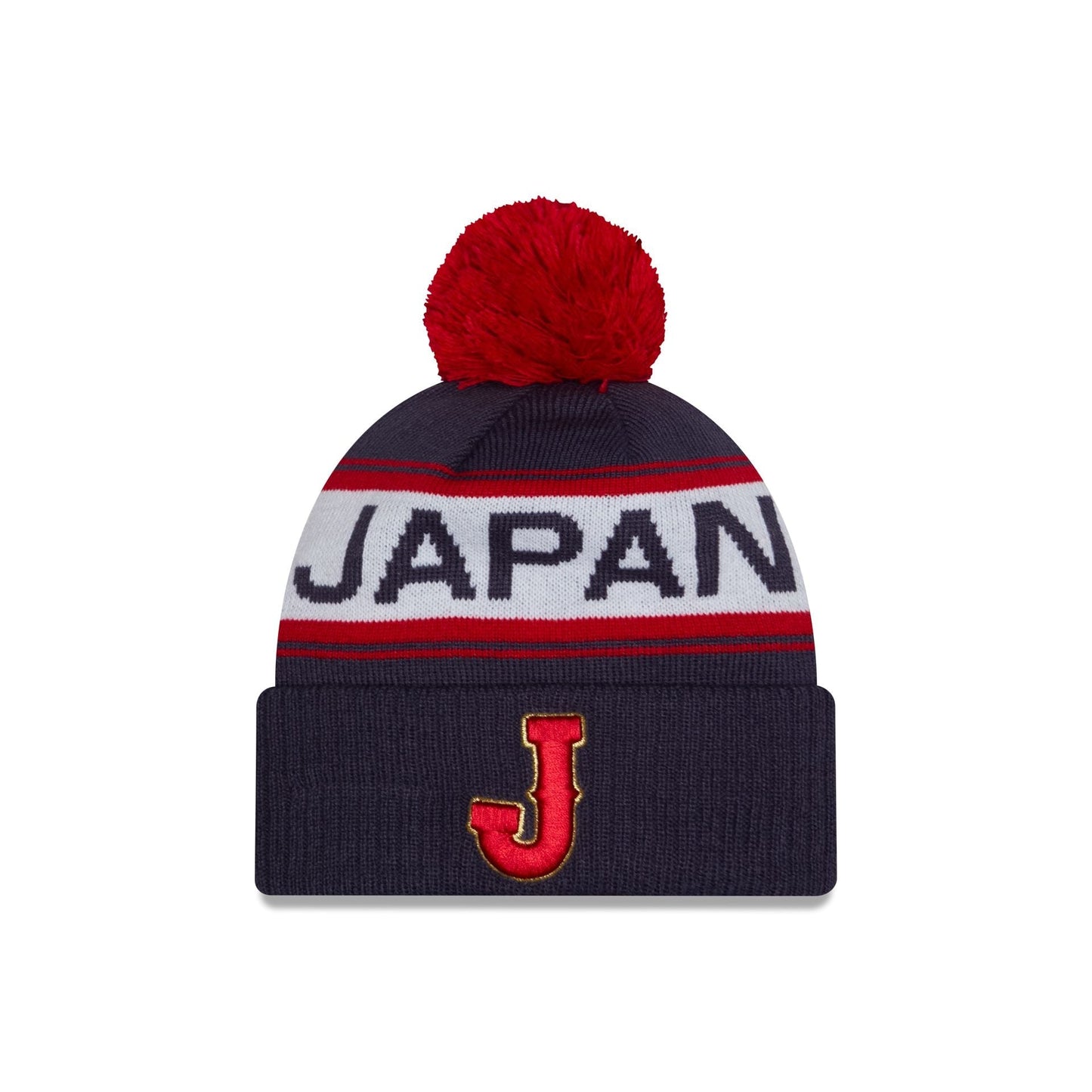 2026 World Baseball Classic Japan Pom Knit Hat