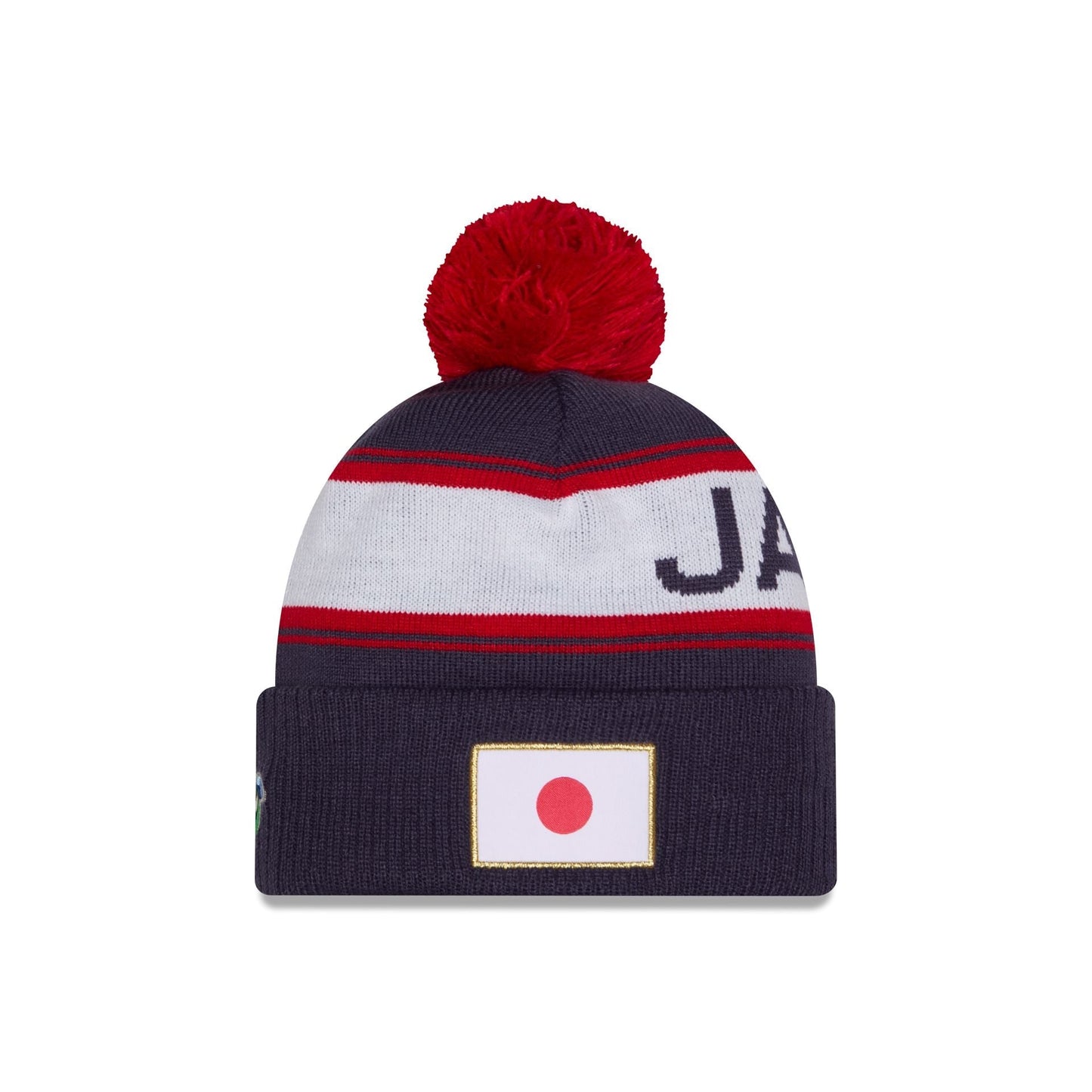 2026 World Baseball Classic Japan Pom Knit Hat
