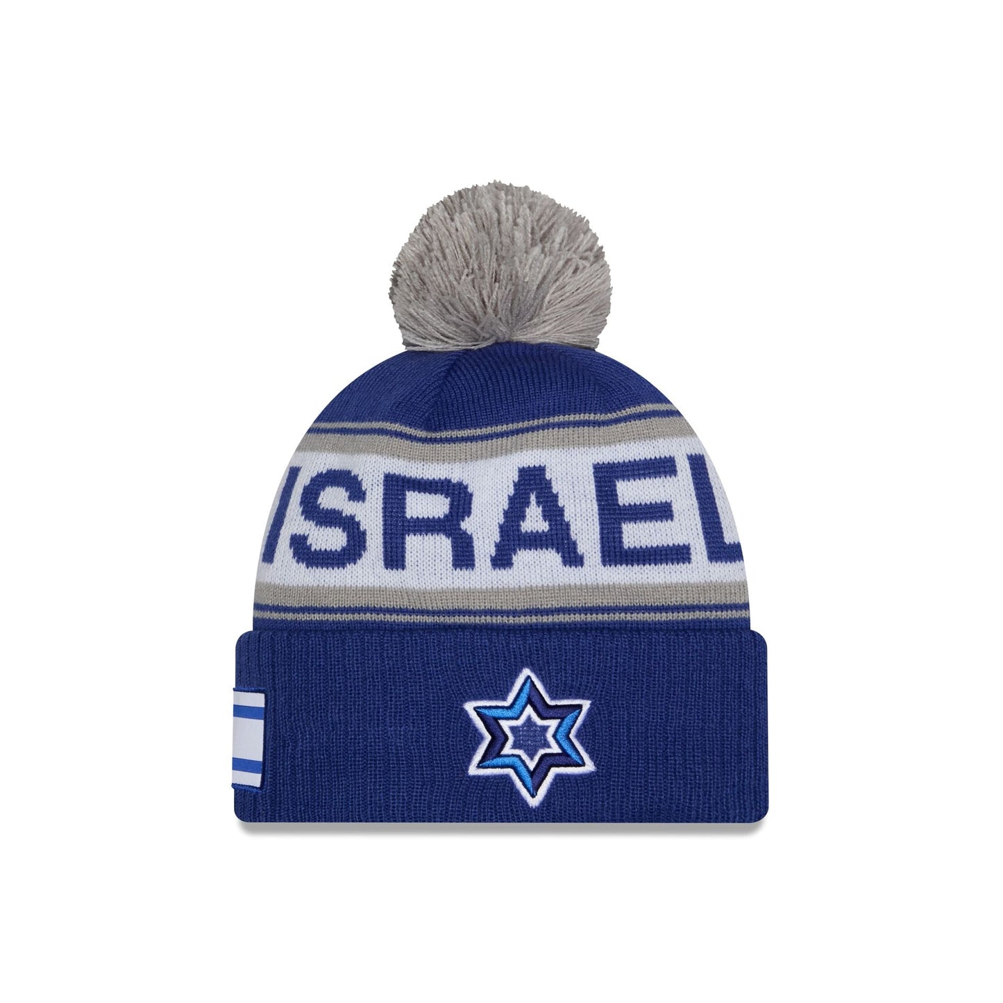 2026 World Baseball Classic Israel Pom Knit Hat
