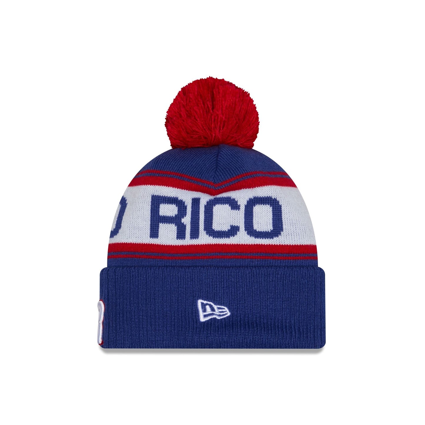 2026 World Baseball Classic Puerto Rico Pom Knit Hat