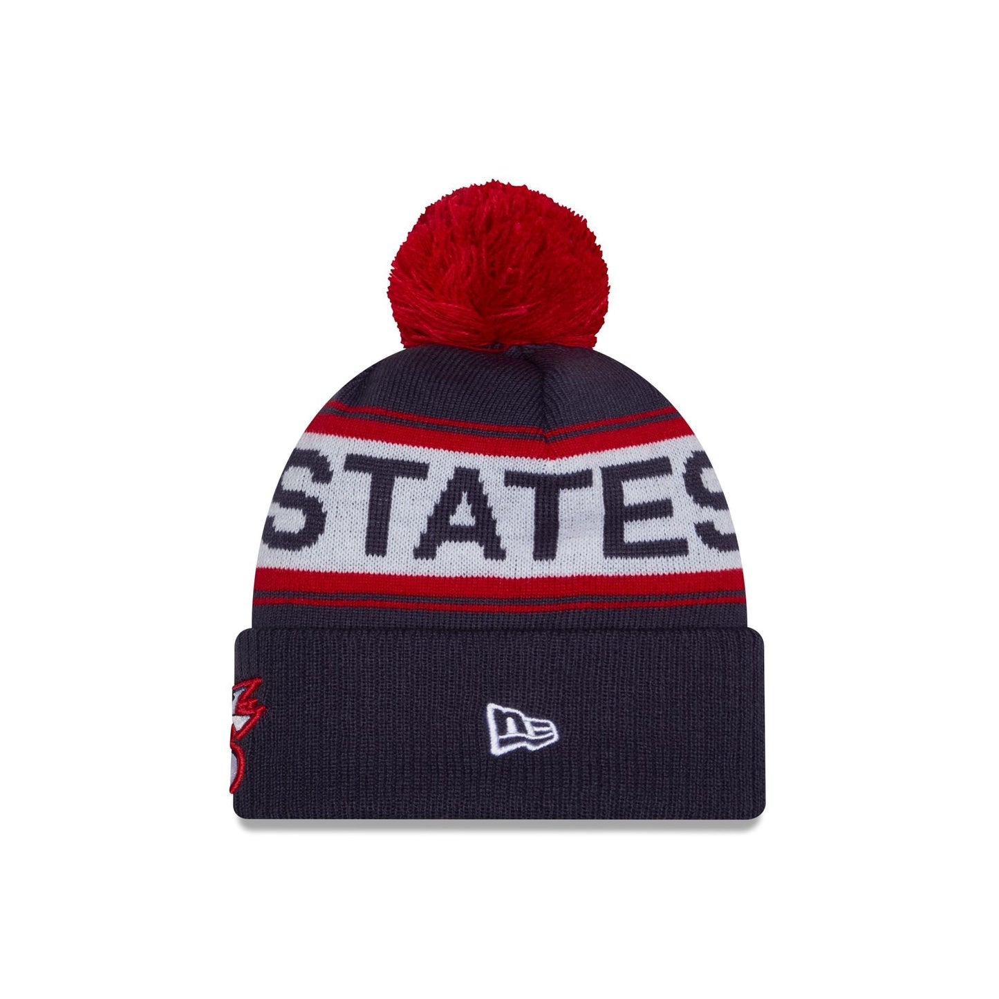 2026 World Baseball Classic USA Pom Knit Hat